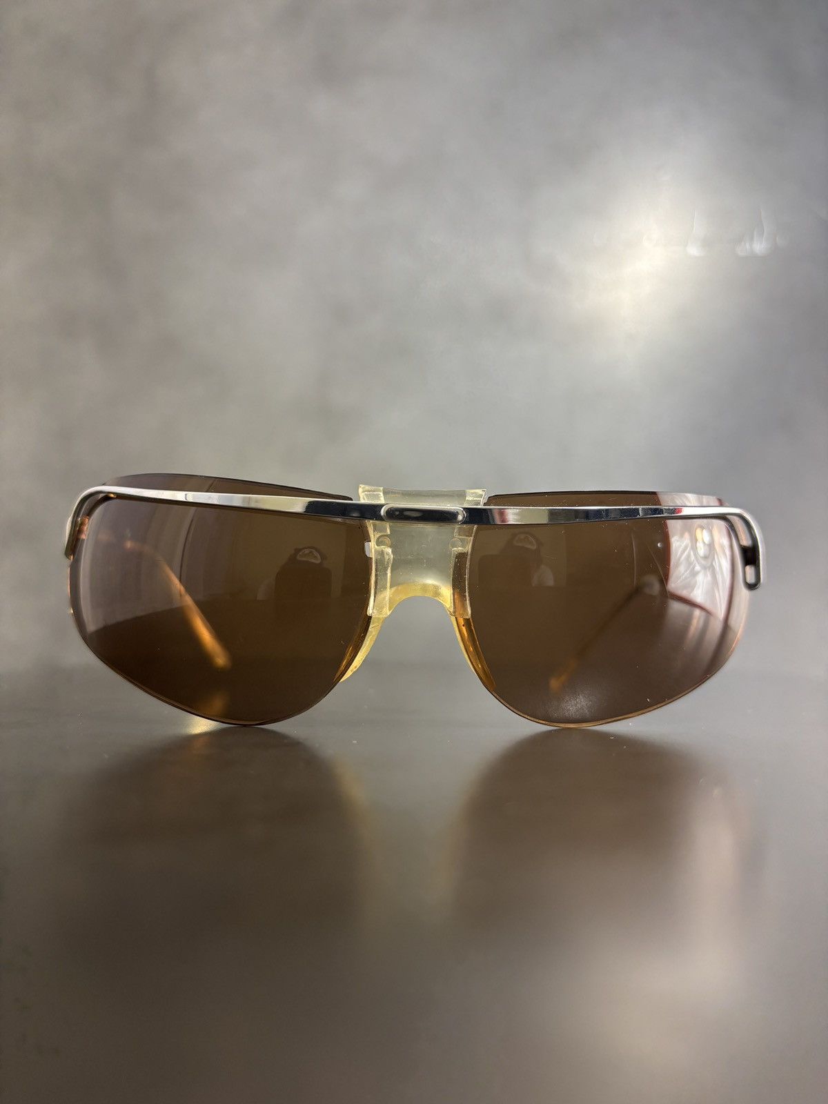 Vintage 1960s Baruffaldi Sport Sunglasses True Vintage Modular Italy Size ONE SIZE - 21 Thumbnail