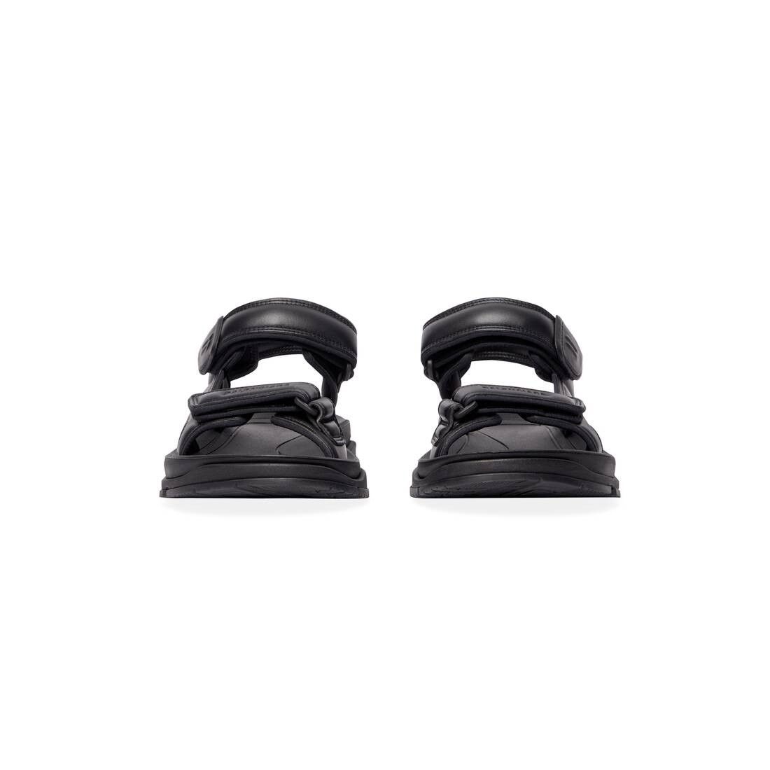 Balenciaga o1srvl11e0425 Tourist Sandals in Black Size US 8 / IT 38 - 3 Thumbnail