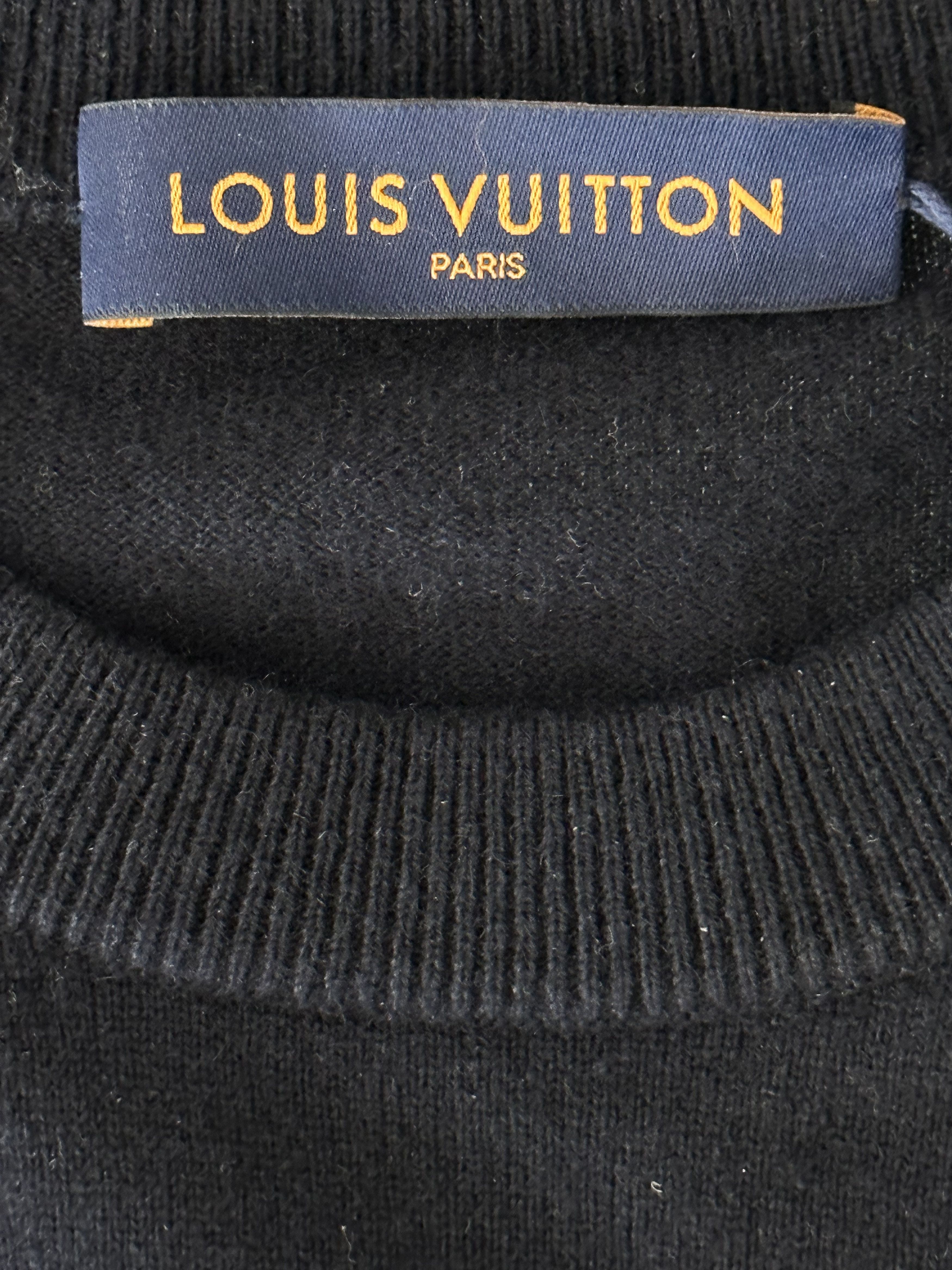 Louis Vuitton Louis Vuitton Nigo Navy Dragon Cashmere Sweater Size US M / EU 48-50 / 2 - 3 Thumbnail