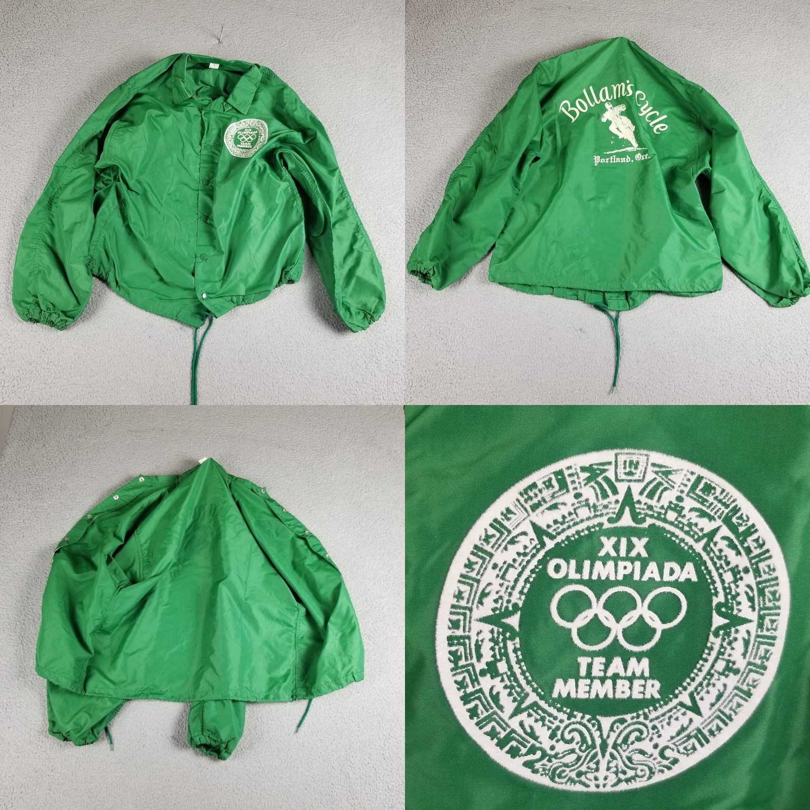 Vintage Portland Jacket Mens Small Vintage Bollams Motorcycle Size US S / EU 44-46 / 1 - 2 Thumbnail