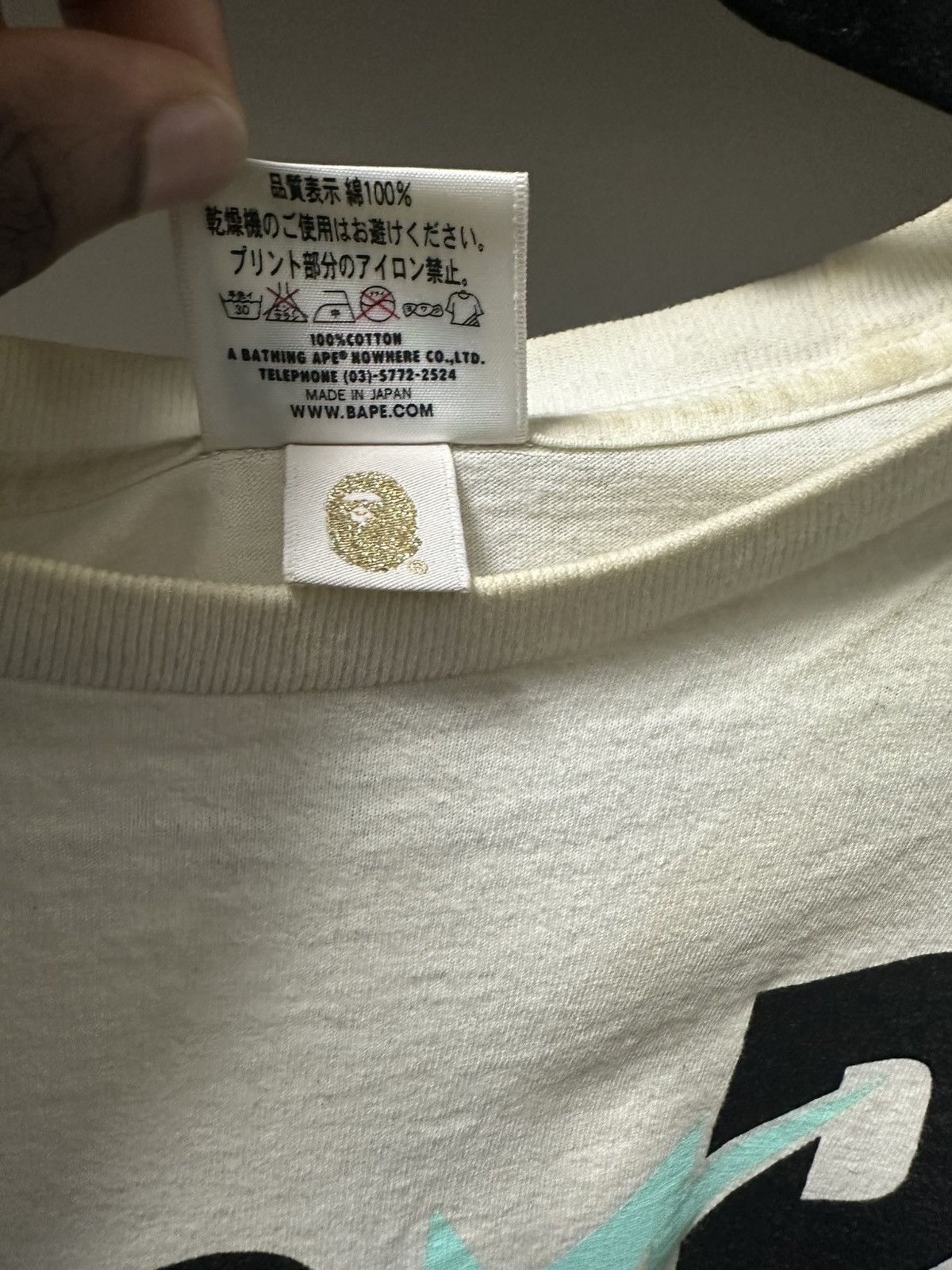 Bape Bapesta Tee Size US M / EU 48-50 / 2 - 9 Thumbnail