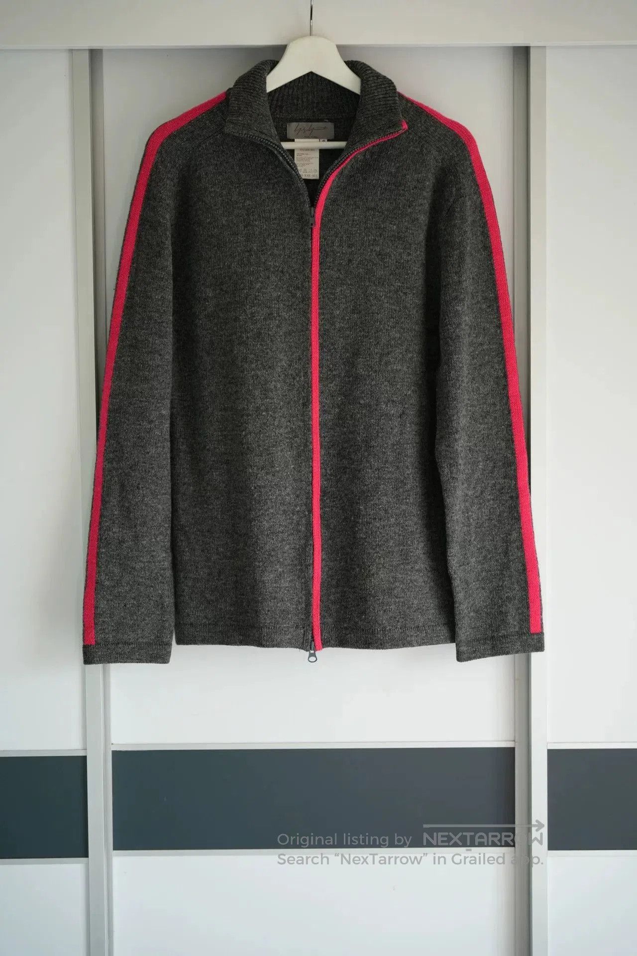 Yohji Yamamoto yohji yamamoto knit zip jacket in gray. Size US M / EU 48-50 / 2 - 1 Thumbnail