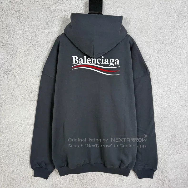 Balenciaga Balenciaga Coca-Cola Wave Letter Pattern Embroidered Dark Size US S / EU 44-46 / 1 - 1 Thumbnail