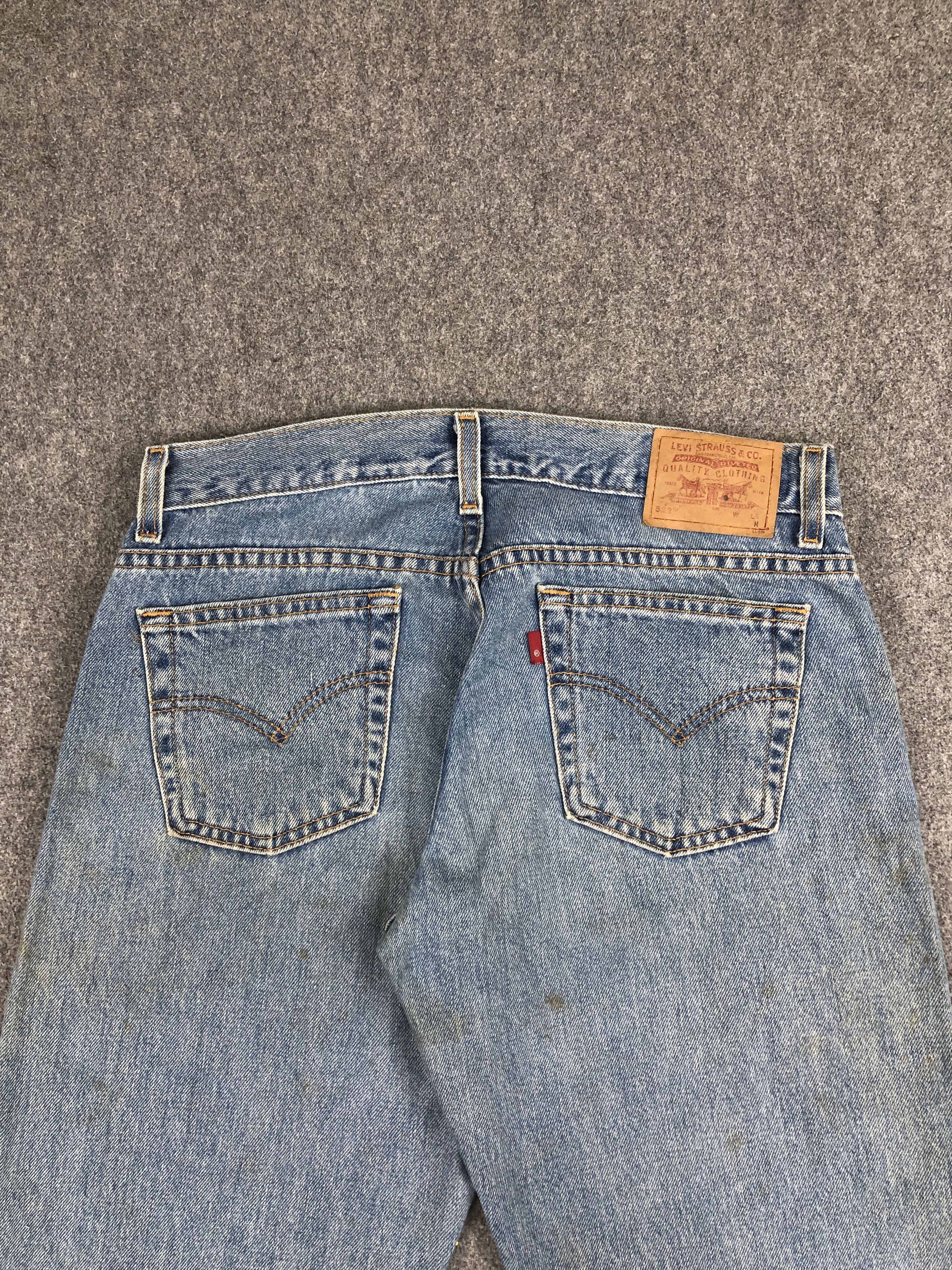 Levi's Vintage 90s Levi's 522 Superlow Loose Fit Jeans DP2238 Size US 31 - 4 Thumbnail