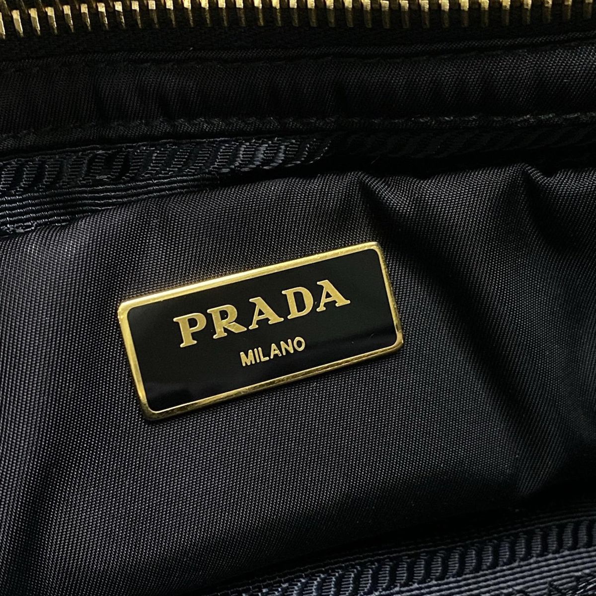 Prada PRADA Tessuto Bomber Handbag 1BG005 Size ONE SIZE - 12 Thumbnail