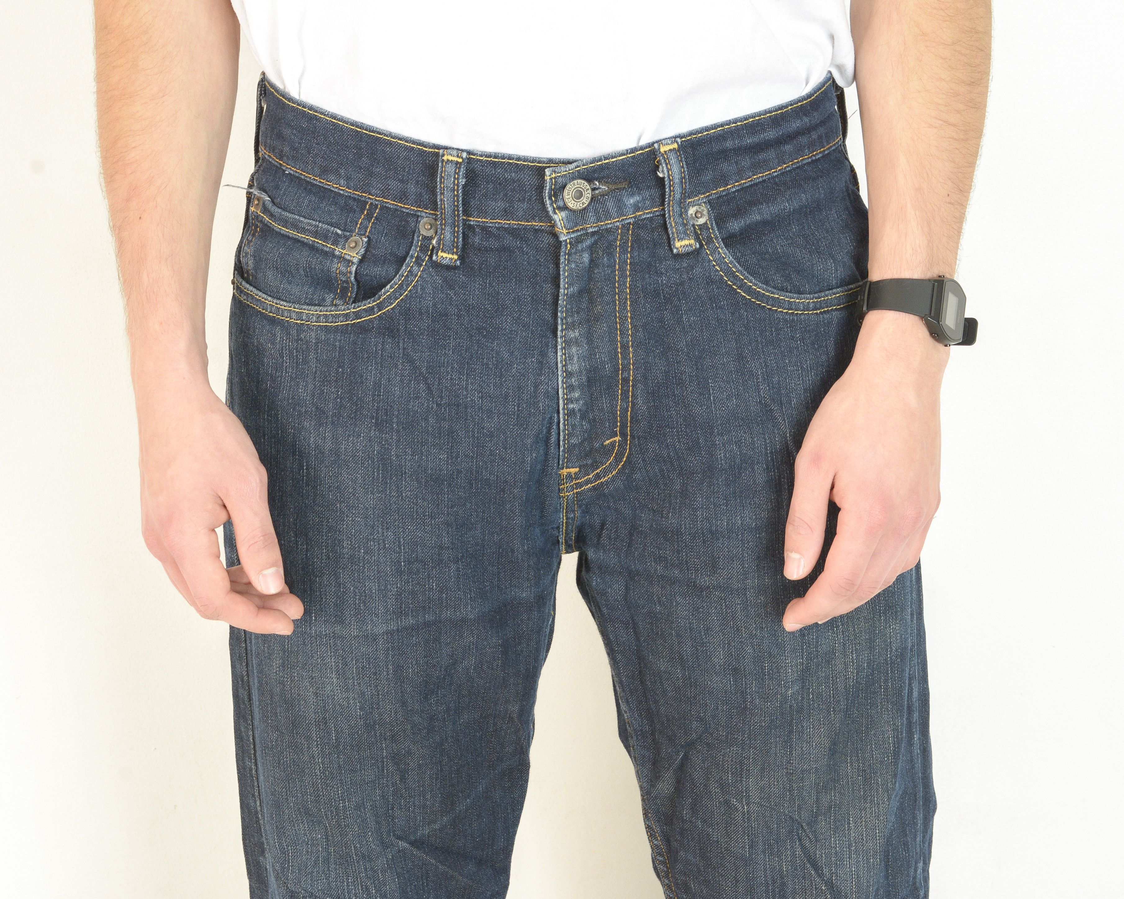 Levi's 505 Mens W31 L28 Regular Straight Jeans Denim Pants Trousers Size US 31 - 3 Thumbnail