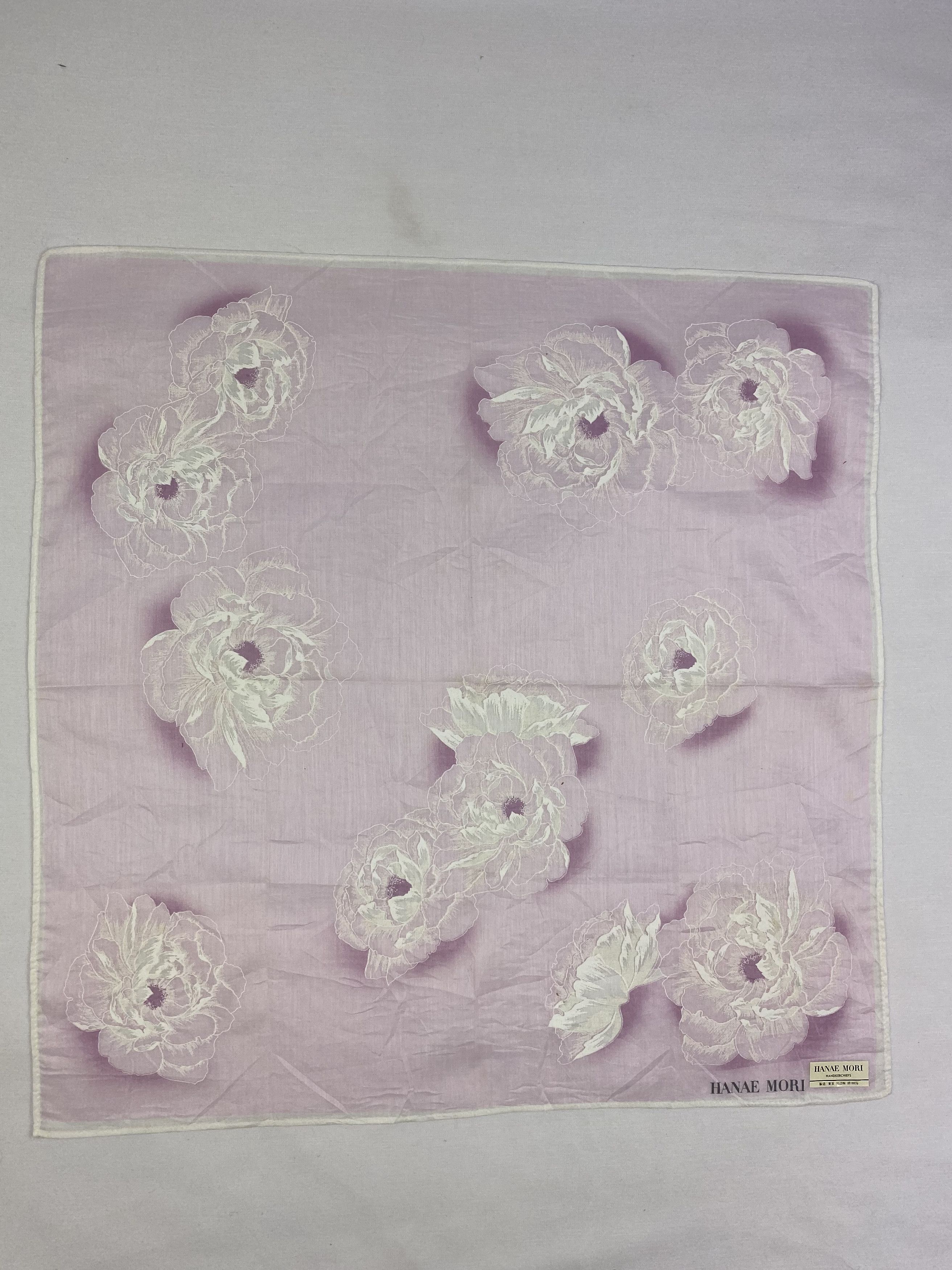 Hanae Mori × Japanese Brand × Vintage Hanae Mori Handkerchief / Bandana / Neckerchief Size ONE SIZE - 3 Thumbnail
