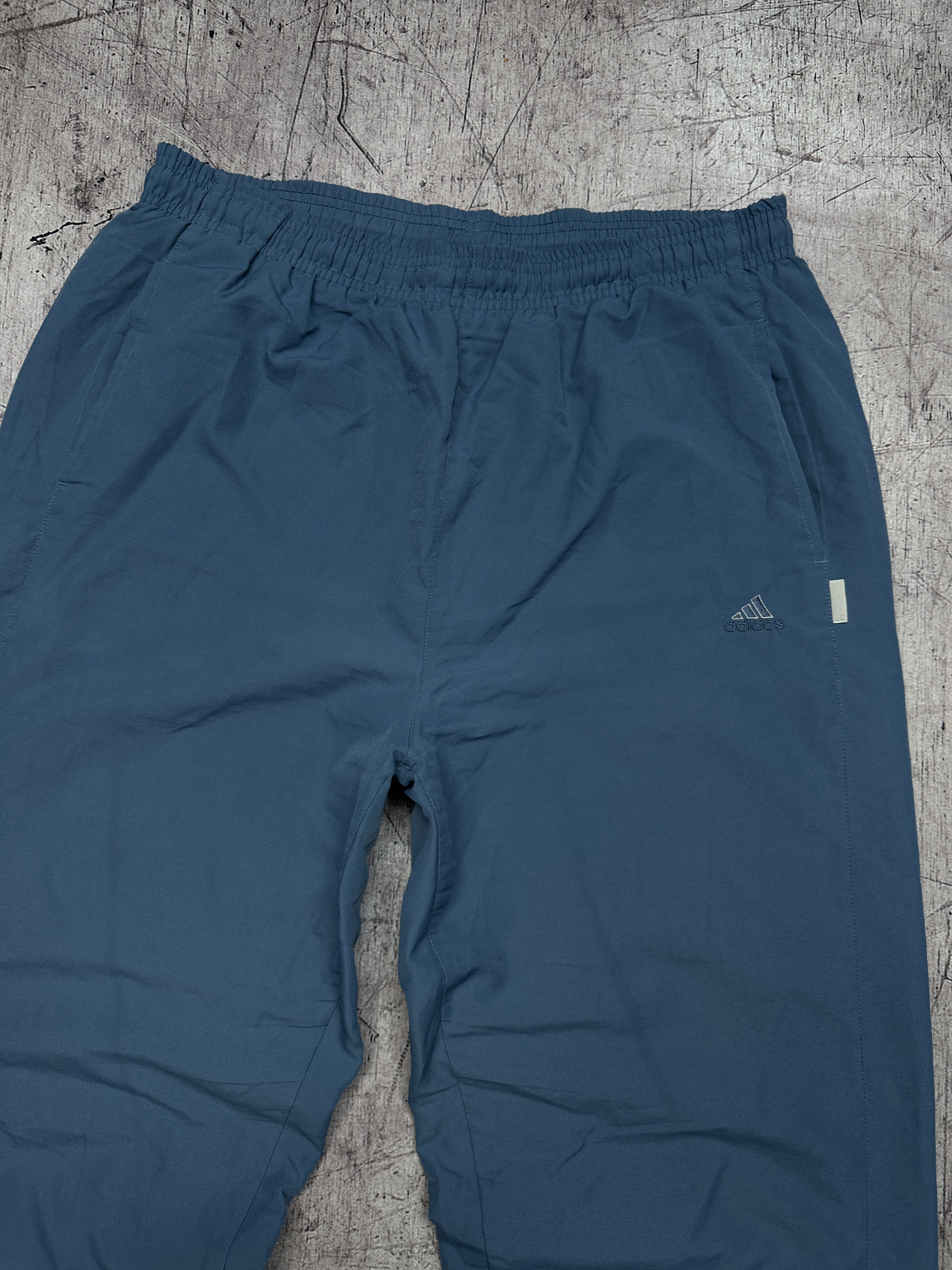 Adidas Adidas Vintage Mens Nylon Baggy Track Pants Size US 34 / EU 50 - 2 Thumbnail