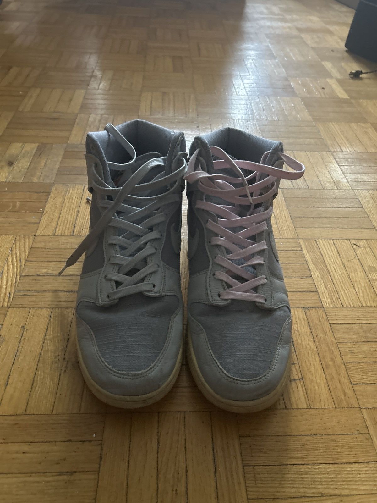 Nike Grey nike dunk highs Size US 14 / EU 47 - 3 Thumbnail