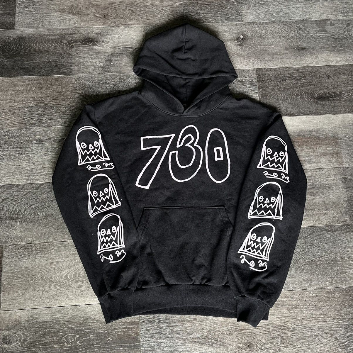 Asspizza 730 Printing 2023 Tour Graphic Logo Hoodie New
