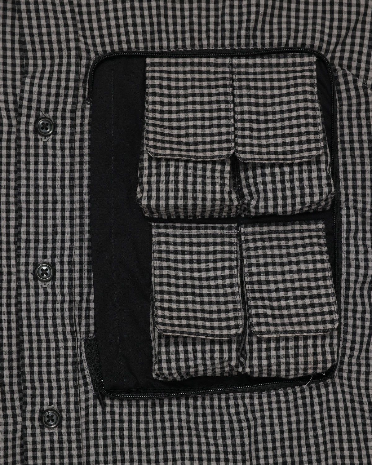 Y's for Men A.A.R Yohji Yamamoto Reworked Modular Pocket Shirt Size US S / EU 44-46 / 1 - 3 Thumbnail