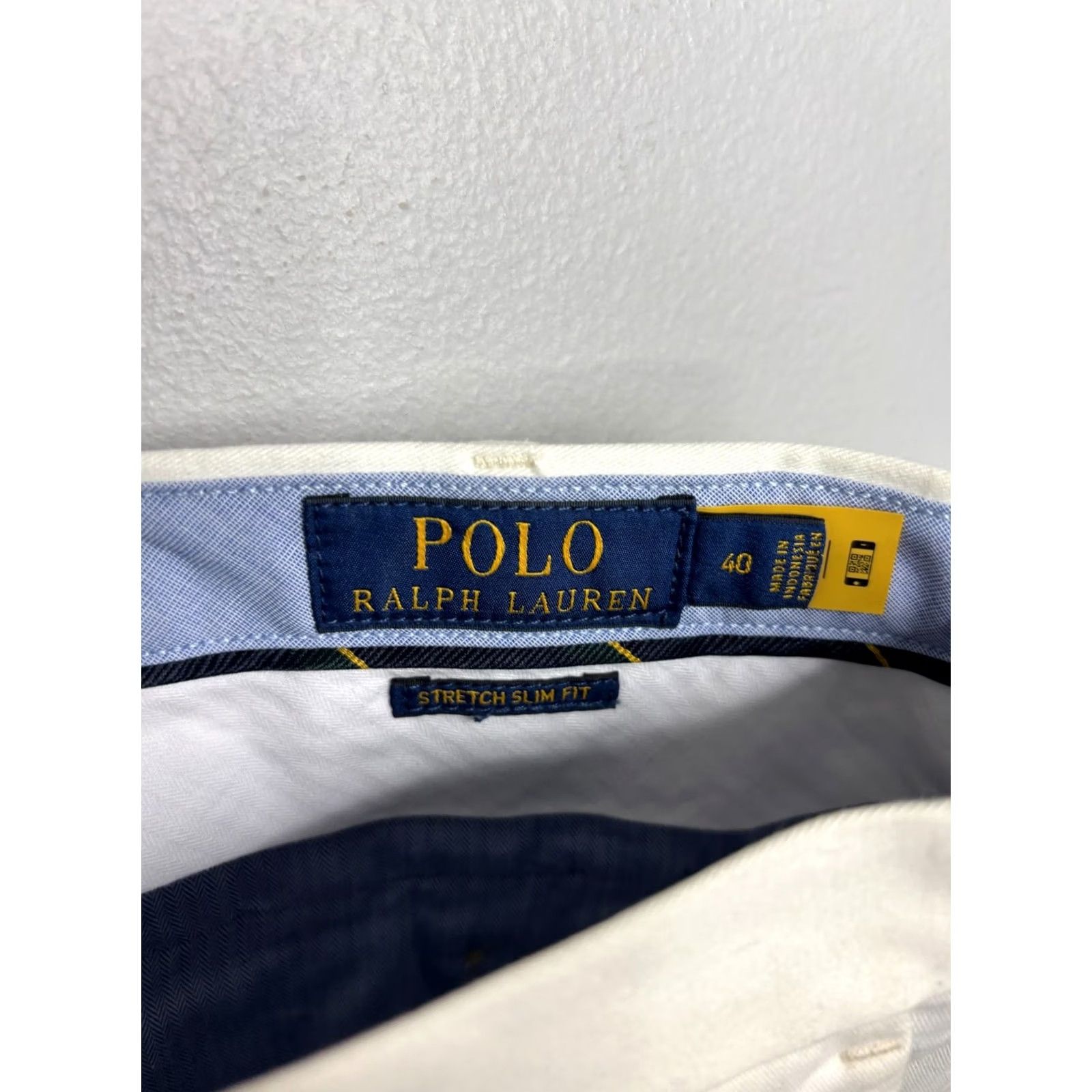 Polo Ralph Lauren Polo Ralph Lauren White Stretch Slim Fit Chino Shorts Men's Size 40 Size US M / EU 48-50 / 2 - 5 Thumbnail