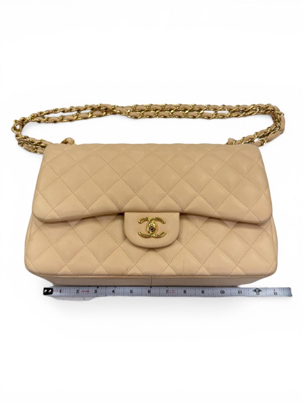 Chanel Chanel Lambskin Quilted Double Flap Bag Size ONE SIZE - 19 Thumbnail