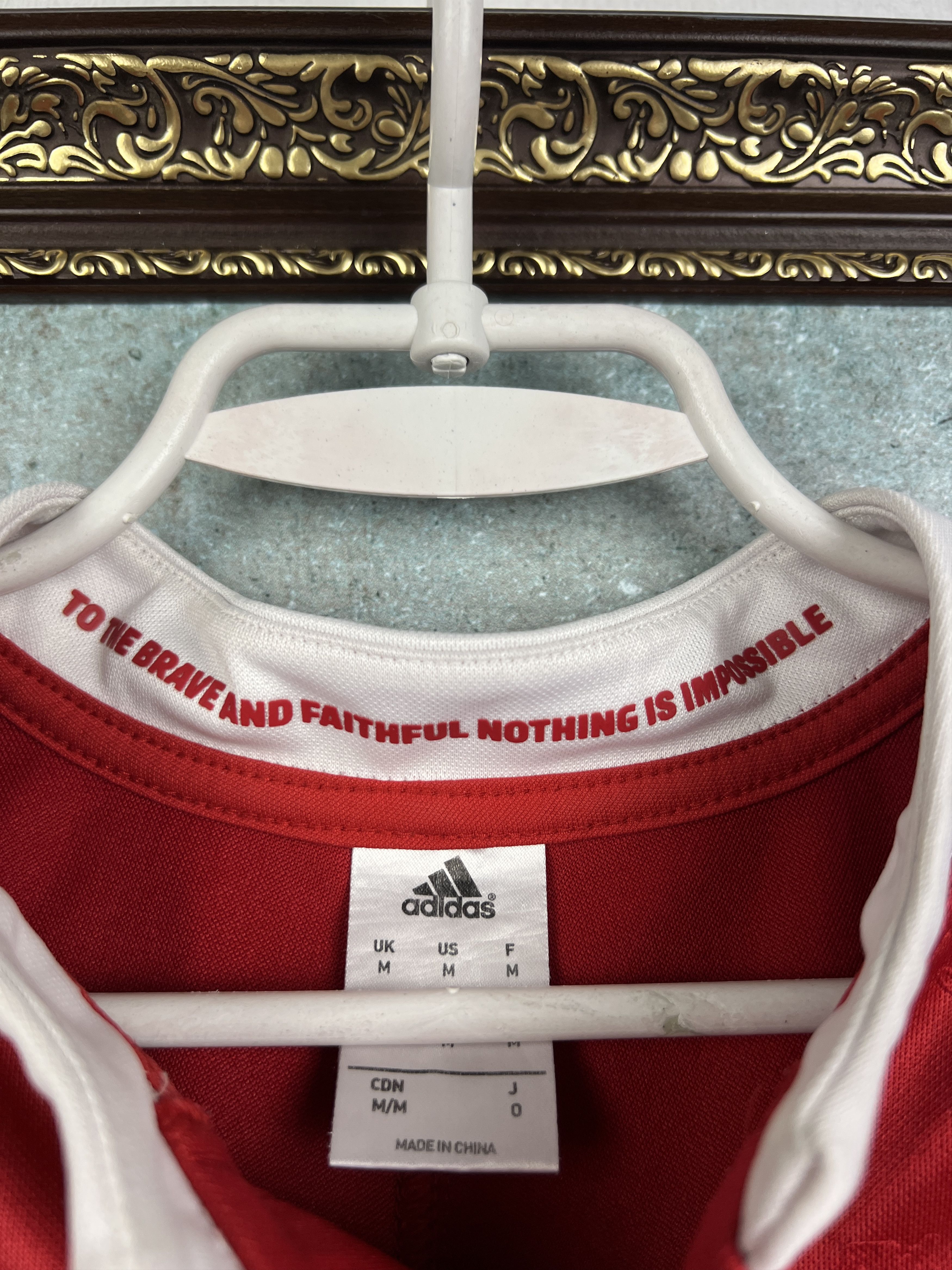Adidas Munster Rugby Union Red Jersey Trikot Sport Shirt Rare Hype Size US M / EU 48-50 / 2 - 7 Thumbnail