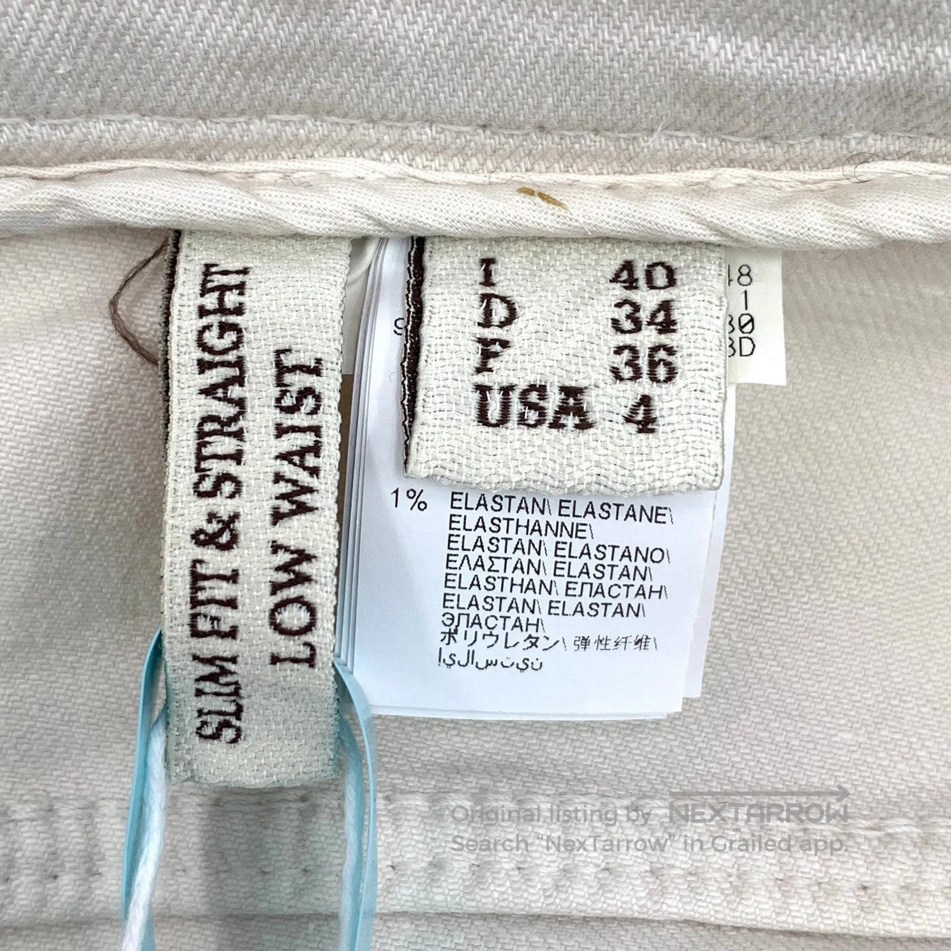 Brunello Cucinelli Brunello Cucinelli Beige cotton casual long pants| Size US 40 / EU 56 - 7 Thumbnail
