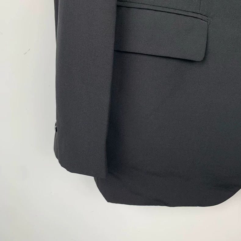 Dior Dior Black lapel wool suit 2501-Nextarrow Size 50R - 4 Thumbnail