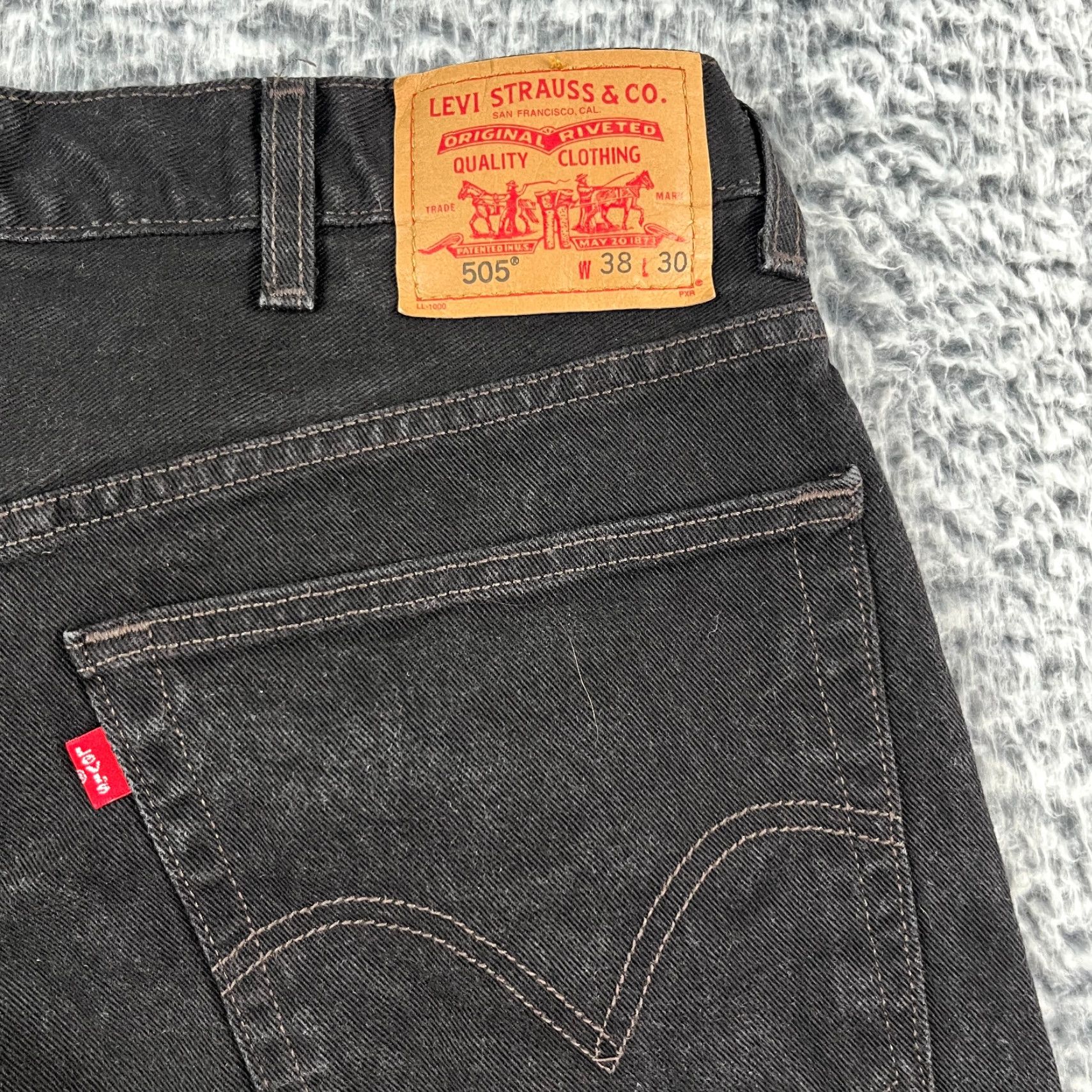 Levi's VINTAGE Levi's 505 Jeans Shirt? Hmm Size US 38 / EU 54 - 2 Thumbnail
