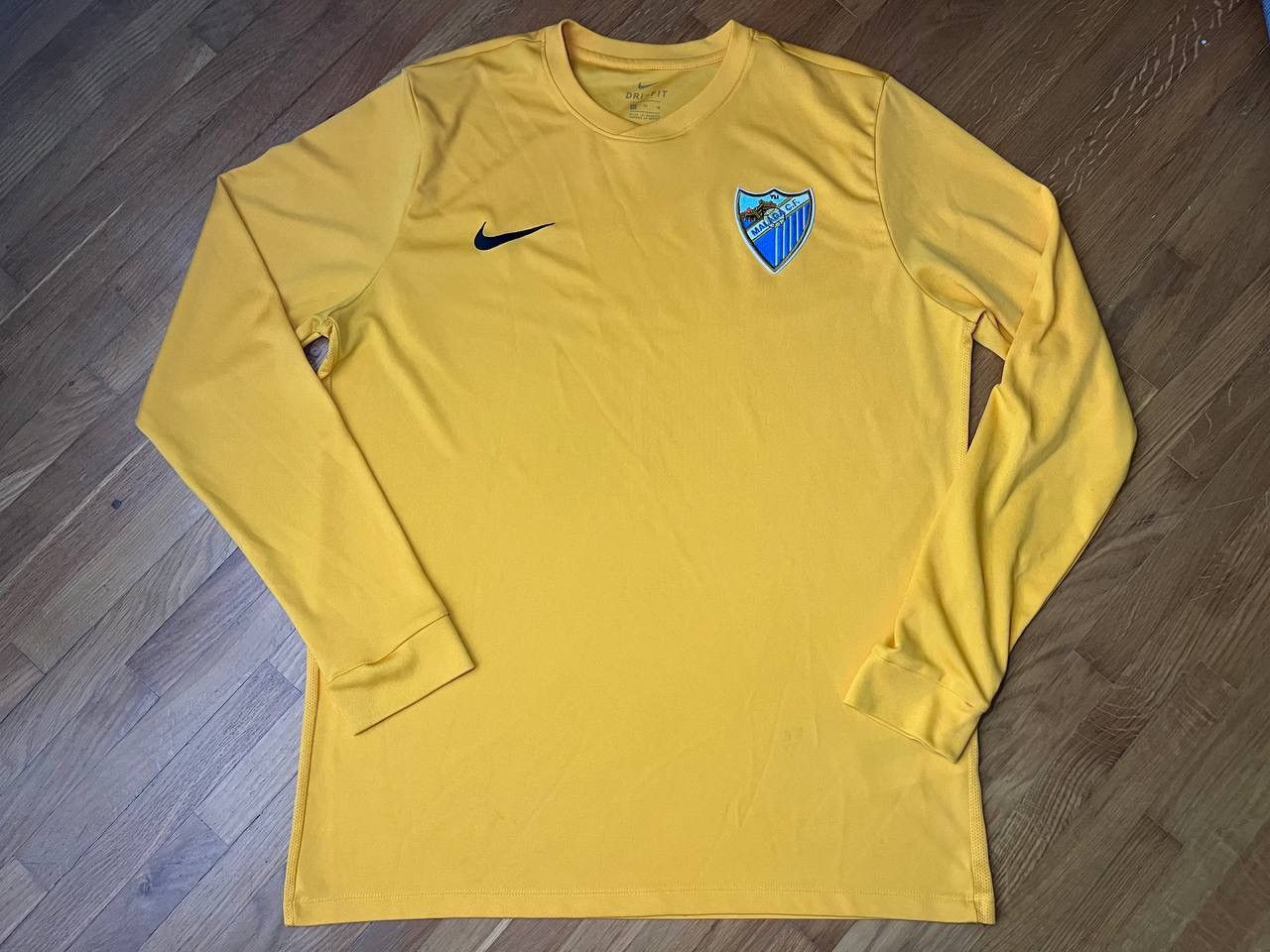 Other Nike Malaga FC soccer jersey long sleeve tee Size US XL / EU 56 / 4 - 1 Thumbnail