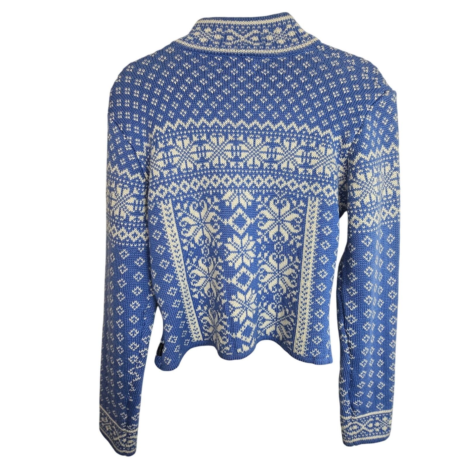 Obermeyer Obermeyer Womens Fair Isle Nordic Cropped Wool Sweater Sz S Size S / US 4 / IT 40 - 9 Thumbnail