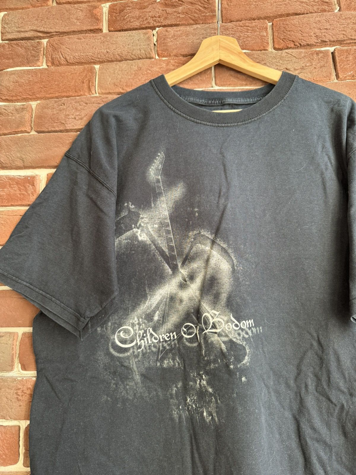 Band Tees Rare Vintage 00s Children Of Bodom Death Metal Tour Band Tee Size US XXL / EU 58 / 5 - 4 Thumbnail
