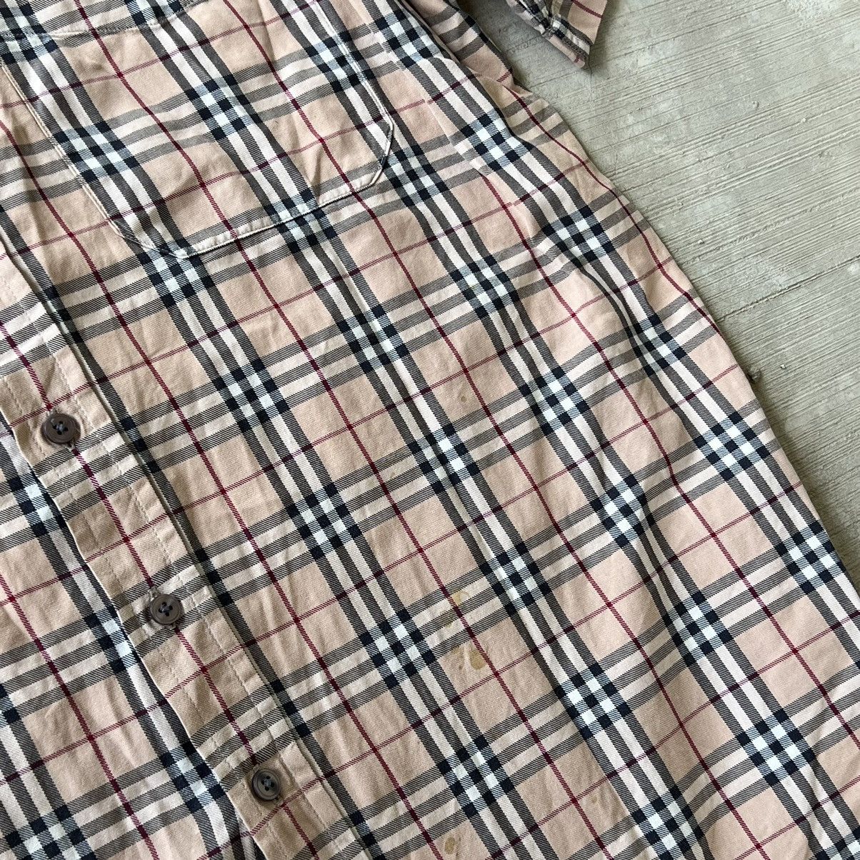 Burberry Burberry Vintage Rare Legit Luxury Button Ups Hawaiian Shirt Size US L / EU 52-54 / 3 - 9 Thumbnail