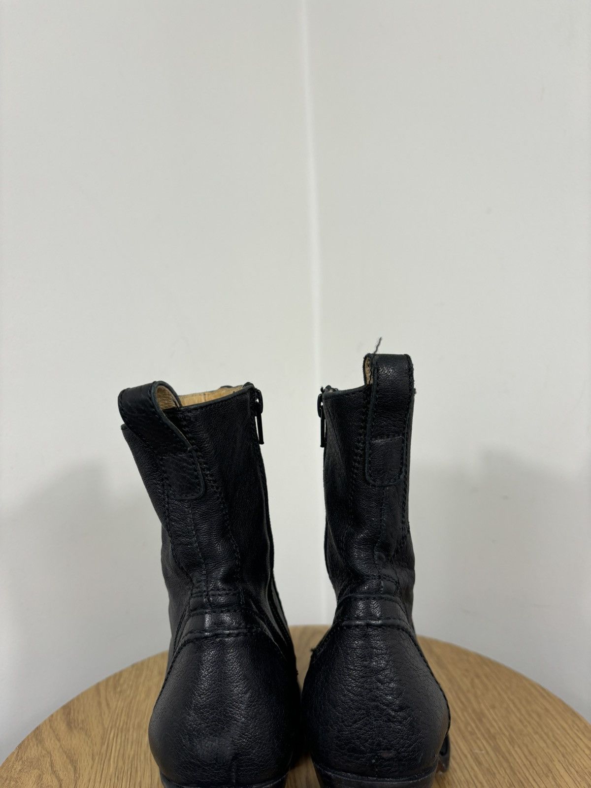 Sendra Sendra Vintage Women’s Avant Garde High Heeled Leather Boots Size US 8 / IT 38 - 10 Thumbnail