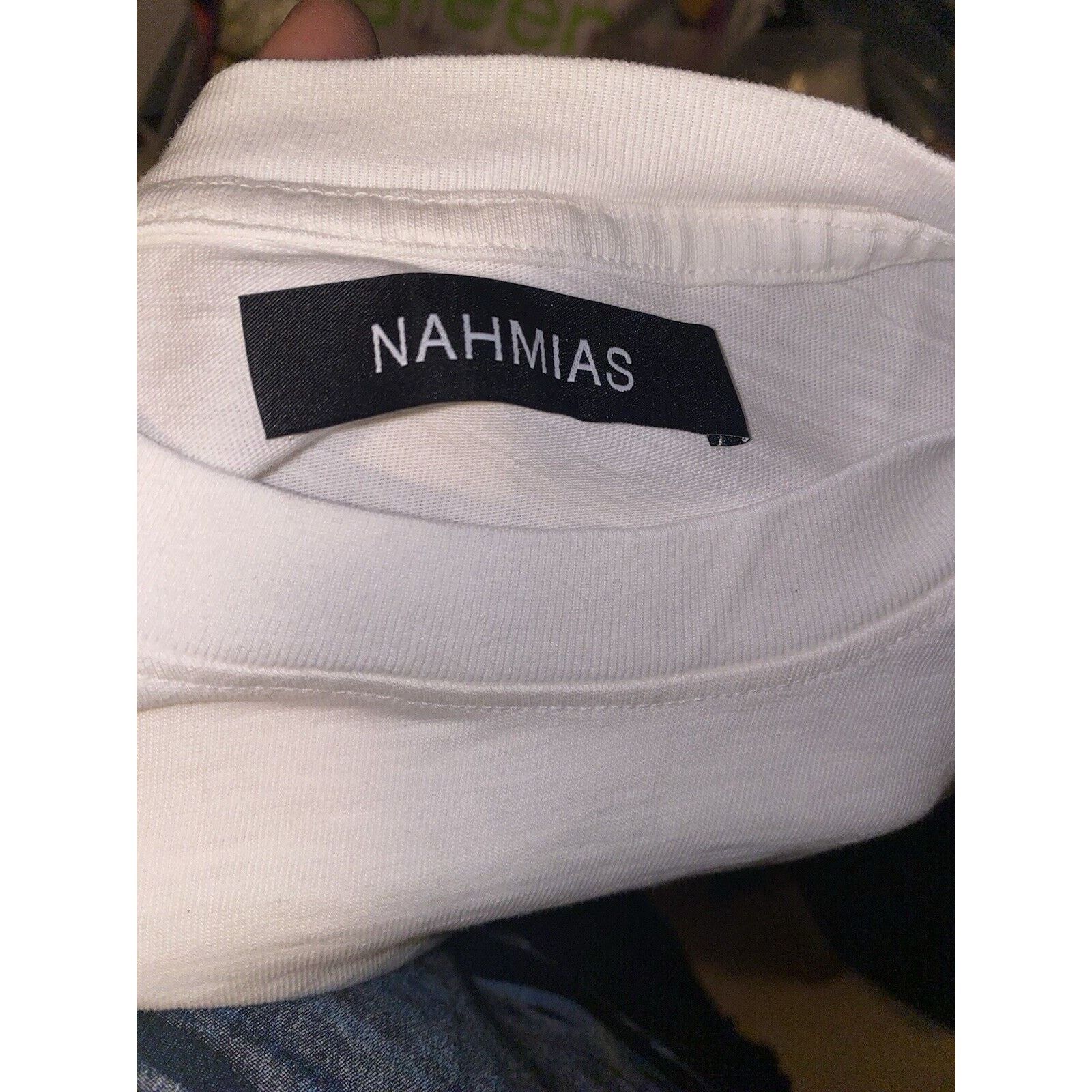 Nahmias Nahmias Miami Graphic T-Shirt Men Size XS NWT White Size US XS / EU 42 / 0 - 4 Thumbnail