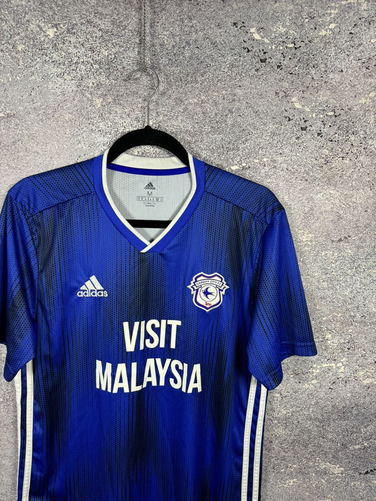 Adidas Vintage Cardiff City 2019/20 Adidas Soccer Jersey Blokcore Size US M / EU 48-50 / 2 - 2 Thumbnail