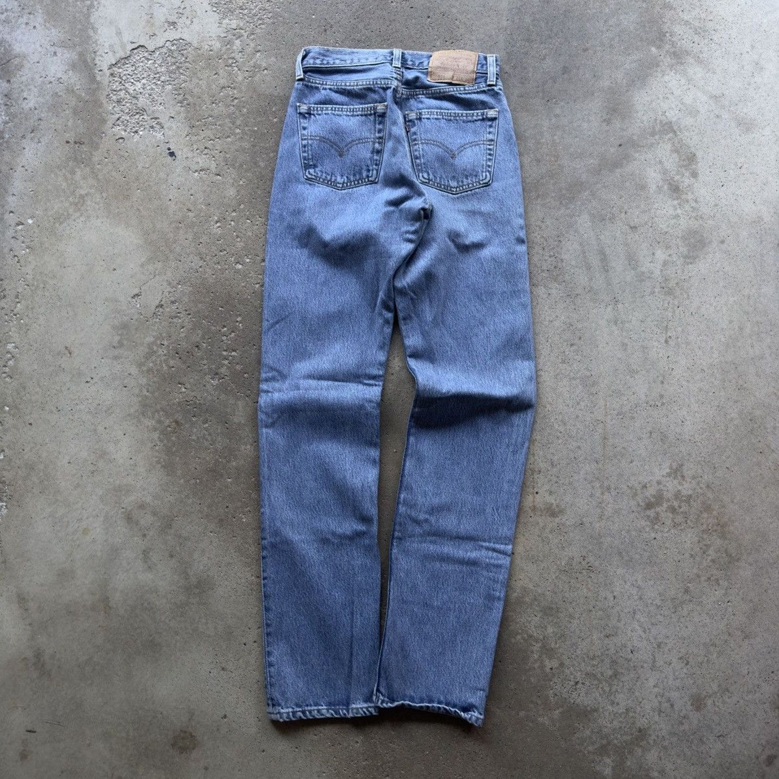 Vintage 90s Women’s Levi’s 501 Jeans Made in USA ERD Grunge Size 27" / US 4 / IT 40 - 2 Thumbnail