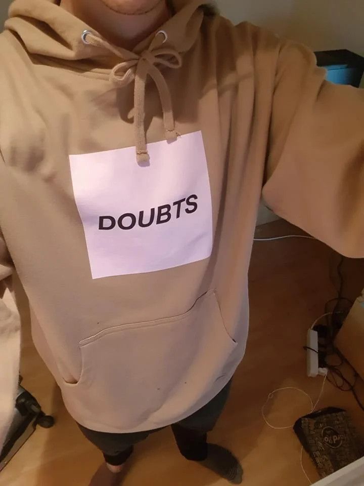 Anti Social Social Club Anti Social Social Club Doubts Hoodie Size US M / EU 48-50 / 2 - 1 Thumbnail