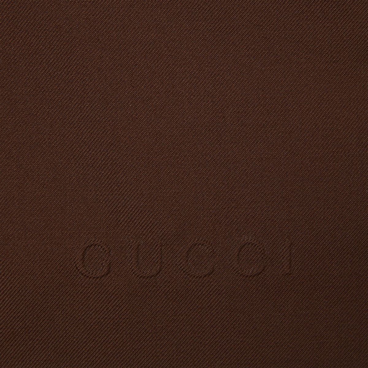 Gucci o1loc1c0226 819269 Wool Twill Shorts in Dark Brown Size US 34 / EU 50 - 6 Thumbnail
