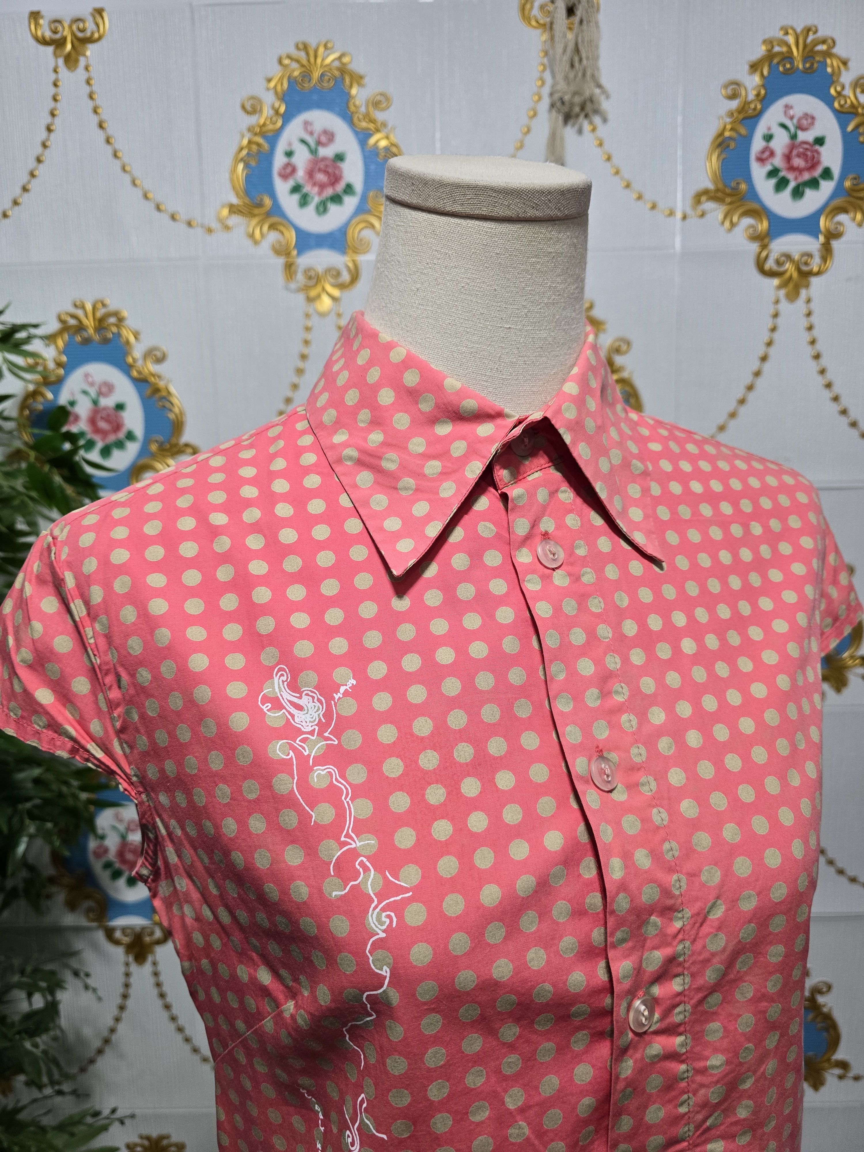 Diesel Diesel polka dot sleeveless top ,size Large Size L / US 10 / IT 46 - 5 Thumbnail