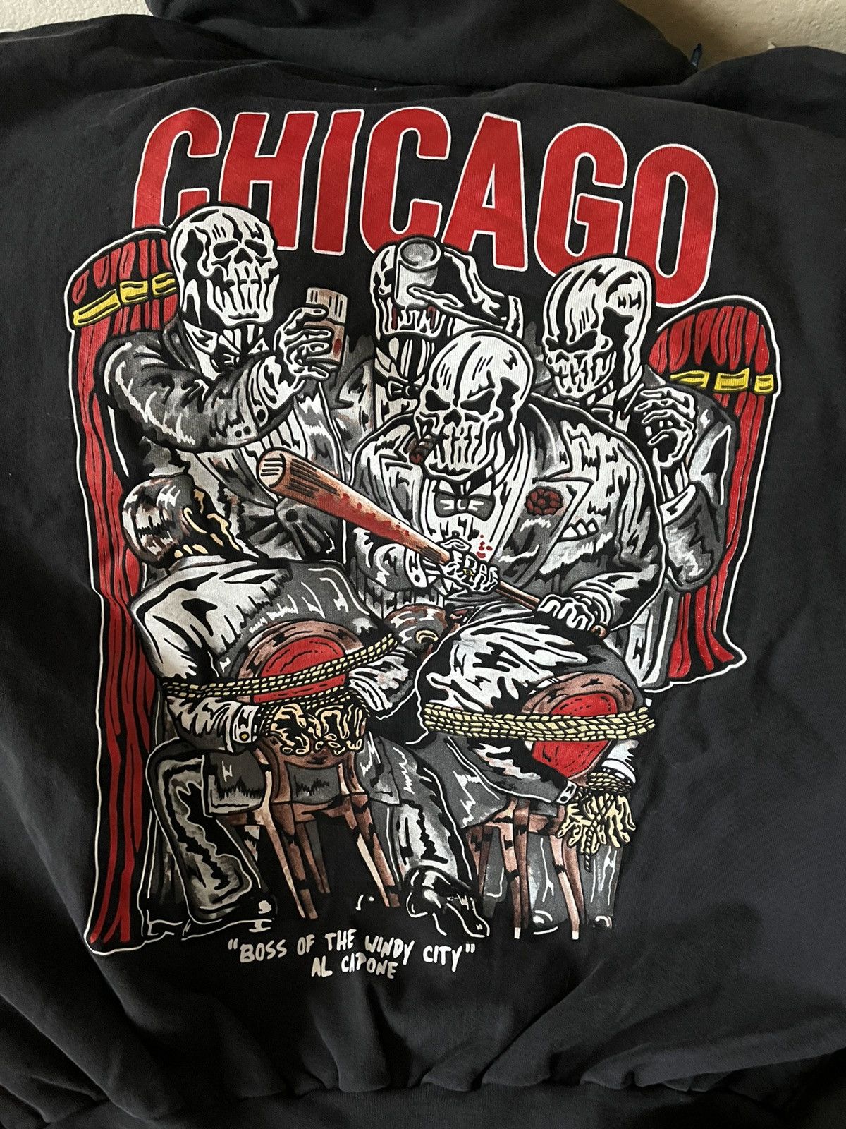 Warren Lotas WARREN LOTAS CHICAGO HOODIE AL CAPONE XXL brand new Size US XXL / EU 58 / 5 - 1 Thumbnail