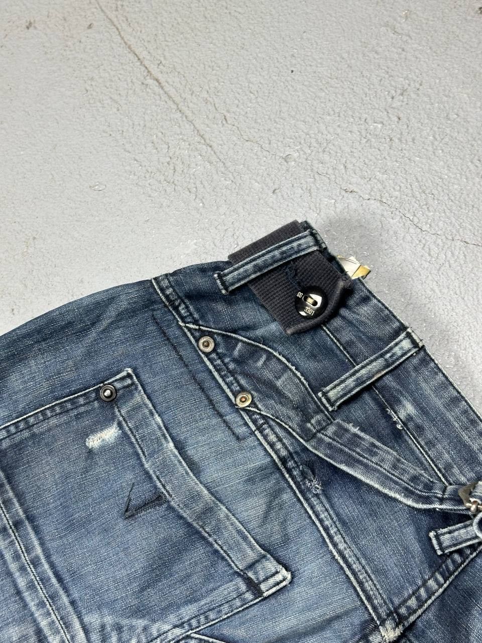 G-Star Vintage pants G Star Raw y2k denim flared baggy Cargo Size US 36 / EU 52 - 12 Thumbnail
