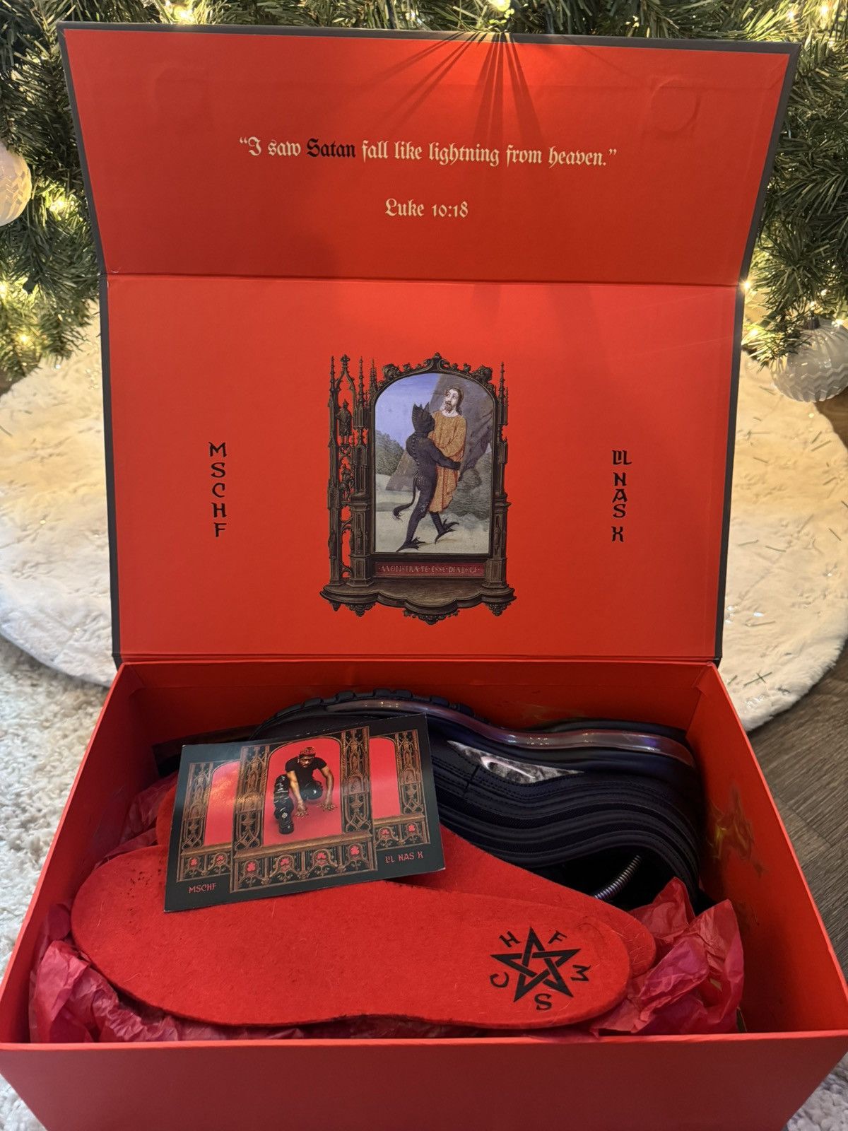 Nike Nike x MSCHF x Lil Nas X Air max 97 Size US 11 / EU 44 - 8 Thumbnail