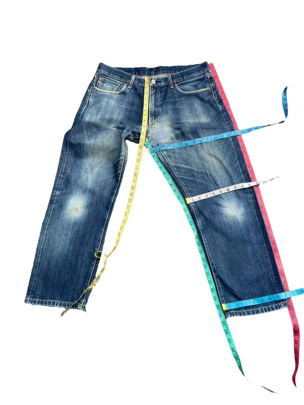 Japanese Brand × Uniqlo Uniqlo Selvedge Jeans Size US 35 - 10 Thumbnail