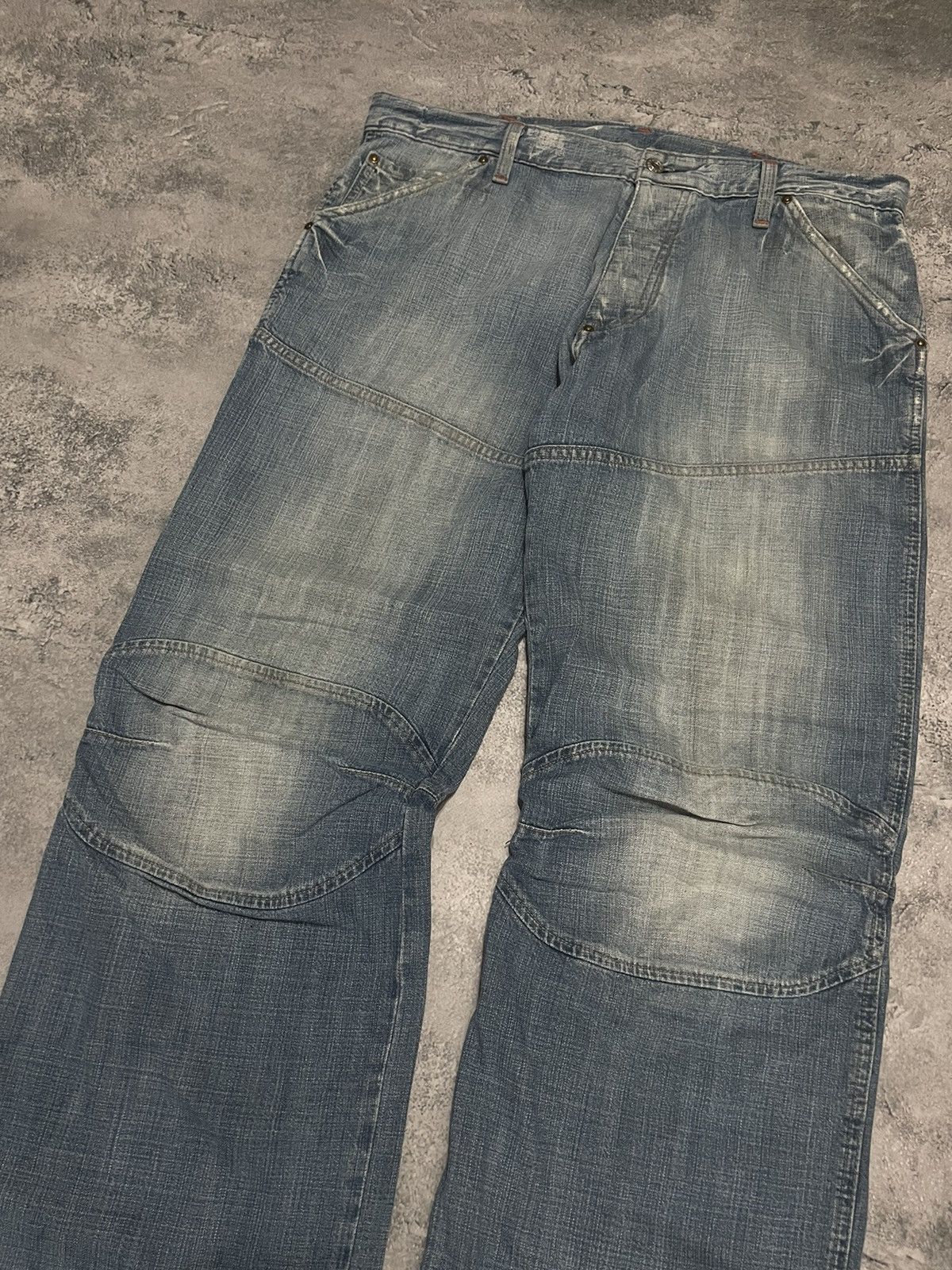 G-Star Vintage Denim Pants G-star Big Logo Y2K Size US 34 / EU 50 - 3 Thumbnail