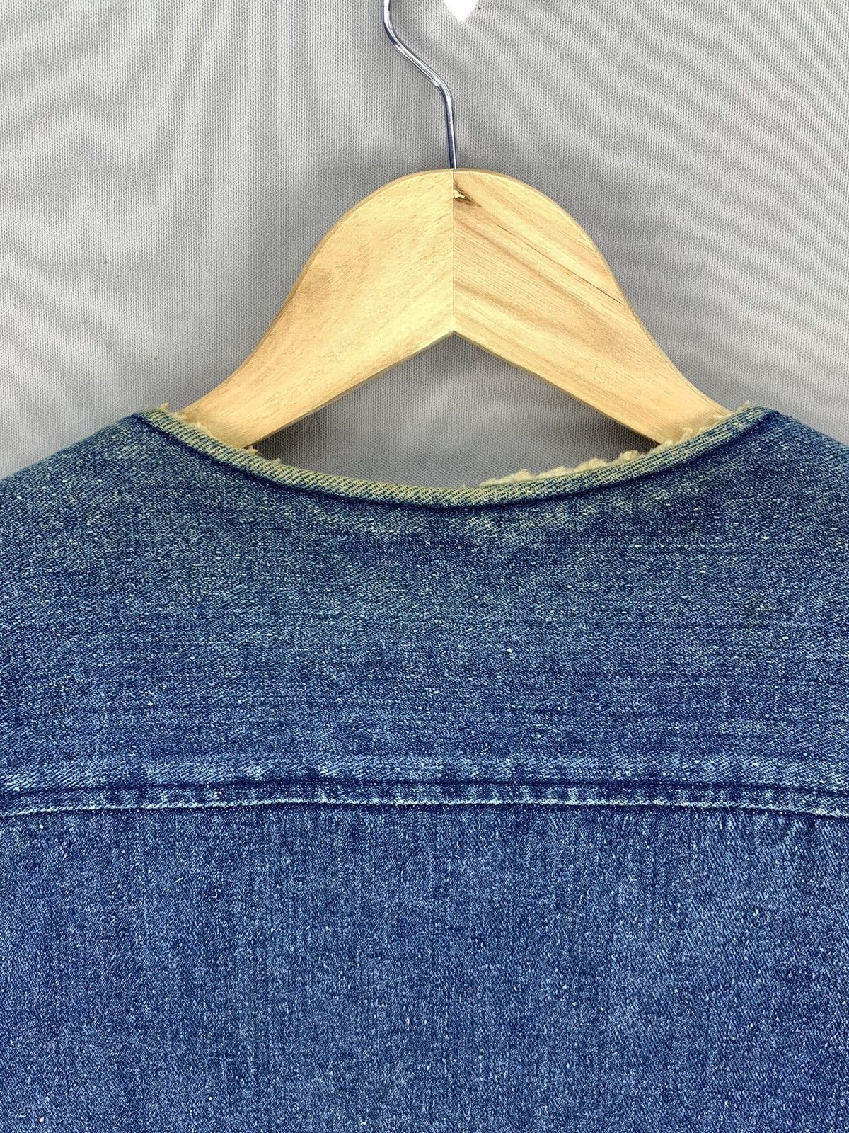 Vintage Vintage Denim Jacket Wood Crane Vest Size US M / EU 48-50 / 2 - 14 Thumbnail