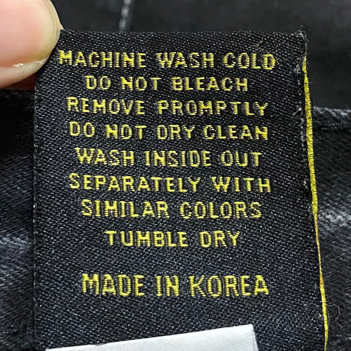 Japanese Brand Very Rare Design Vintage Japanese Brand Cloud 72 Jeans 2000s Size US 32 / EU 48 - 11 Thumbnail