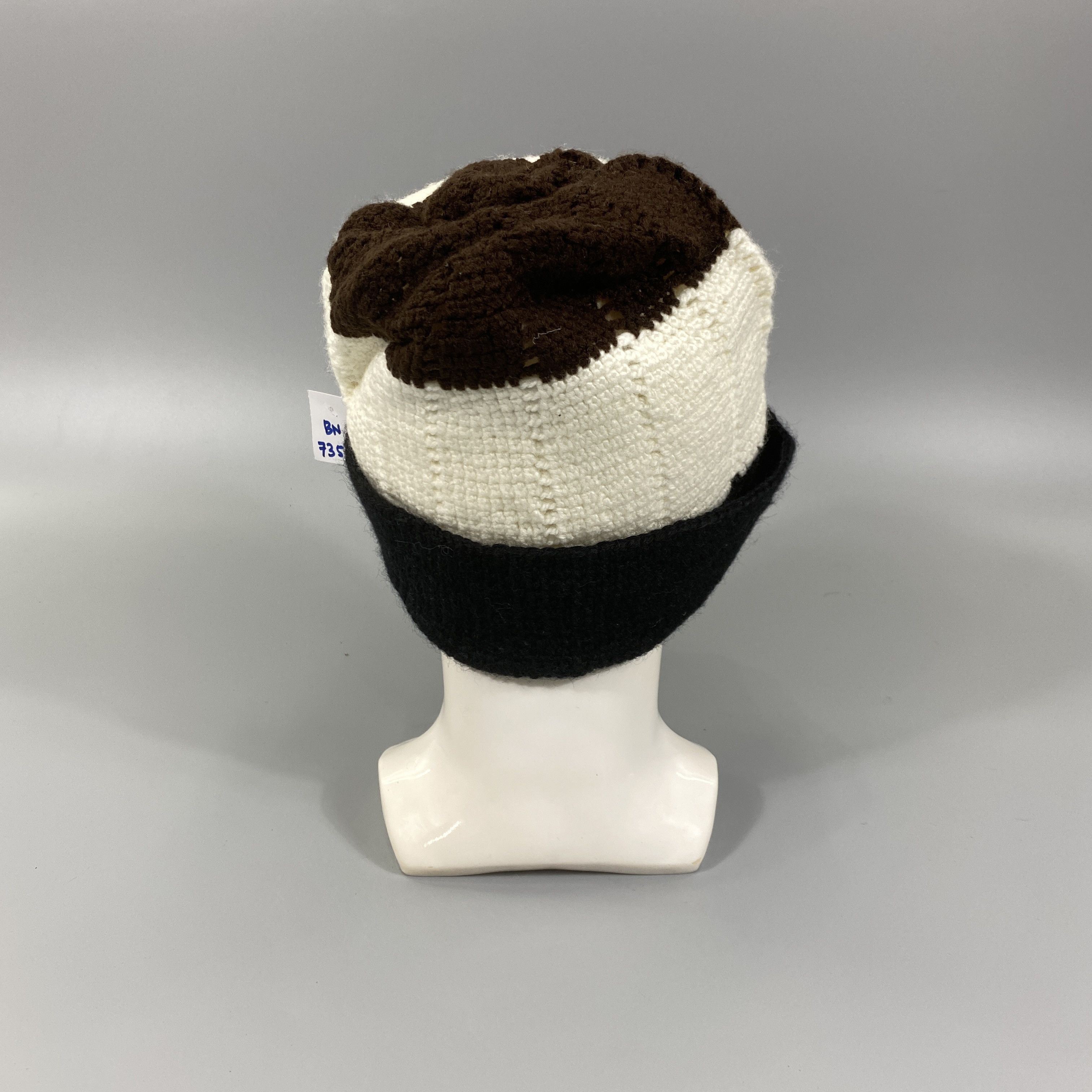 Japanese Brand Crochet Knit Style Beanie -BN735 Size ONE SIZE - 3 Thumbnail