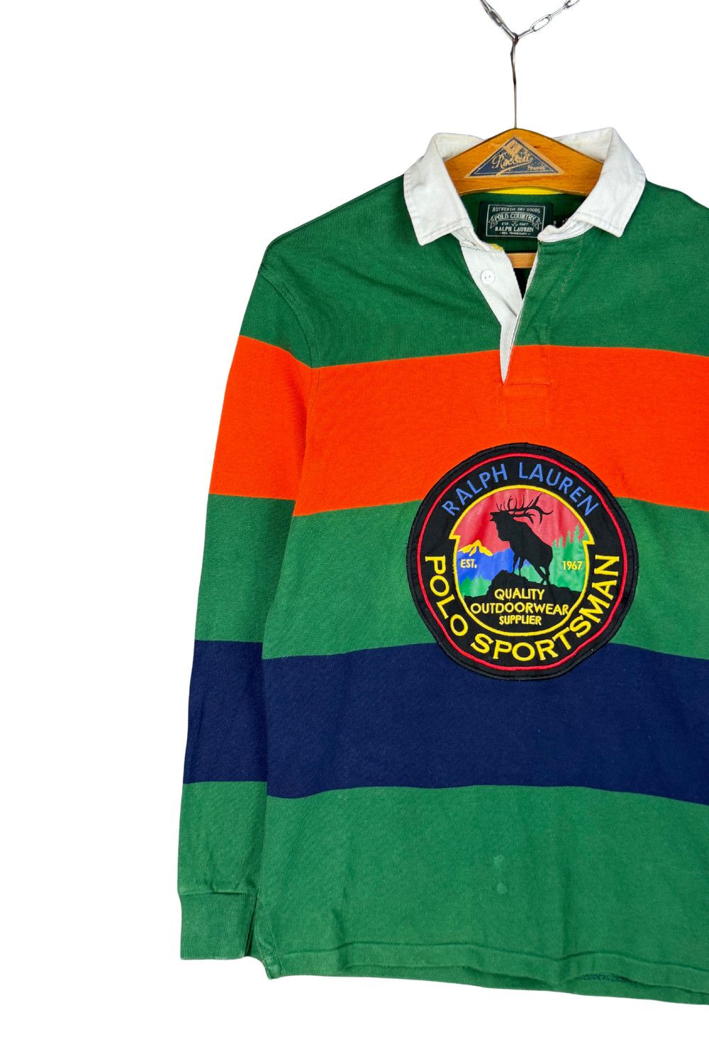 Polo Ralph Lauren RL Polo Country x Polo Sportsman Big Crest Rugby - AW19 Size US S / EU 44-46 / 1 - 6 Thumbnail