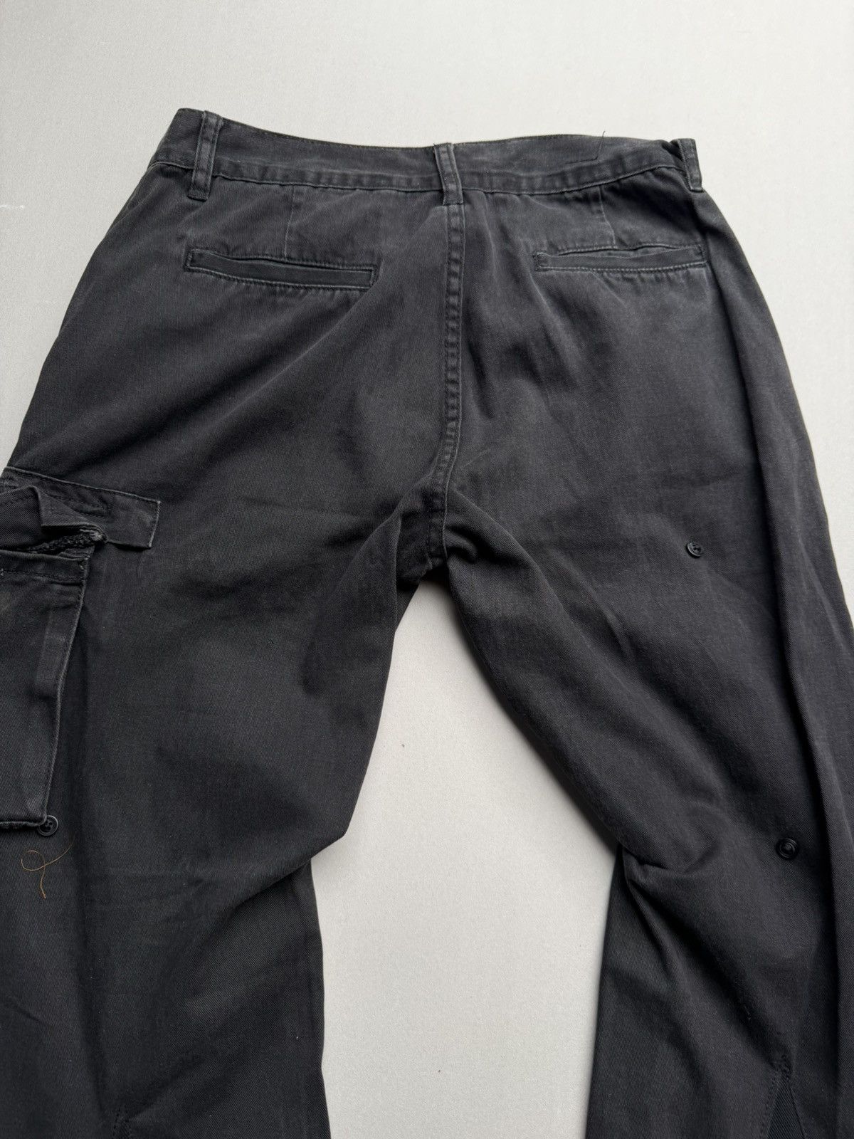 Japanese Brand Relaxed flare cargo pants Size US 29 - 6 Thumbnail