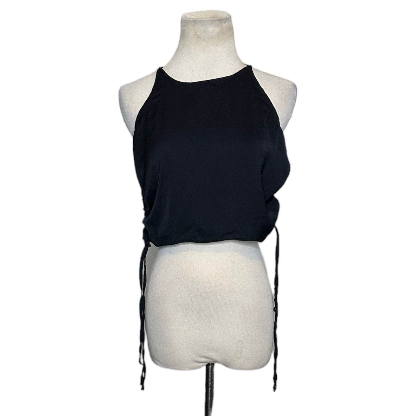 Zara Zara crop tank top with ribbed adjustable sides size Small Size S / US 4 / IT 40 - 5 Thumbnail