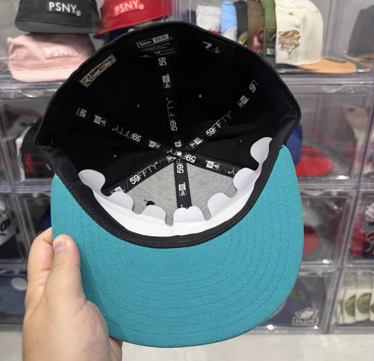New Era New Era NBA Chicago Bulls Flat Brim Baseball Cap J32 Size ONE SIZE - 4 Thumbnail