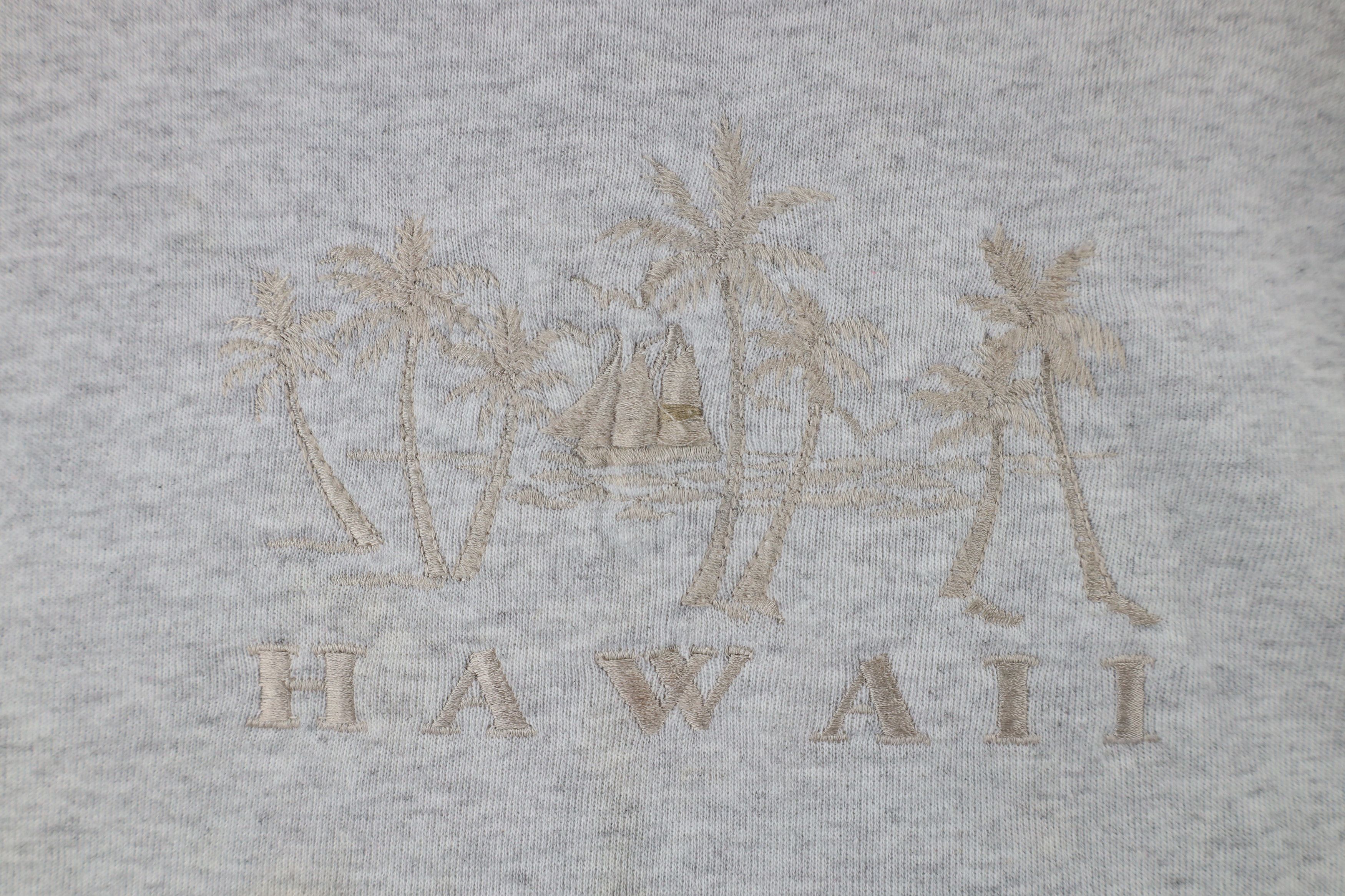 Vintage Vintage 90s Streetwear Out Hawaii Crewneck Sweatshirt USA Size US L / EU 52-54 / 3 - 5 Thumbnail