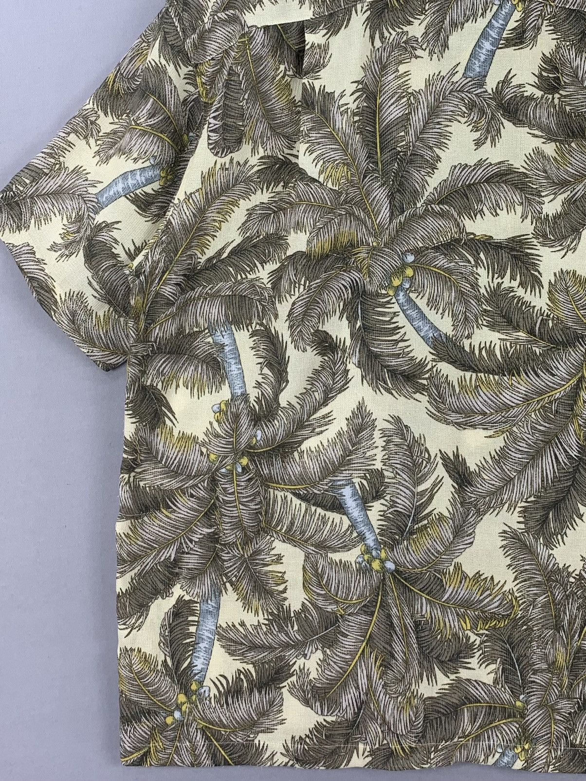 Japanese Brand Vintage Japanese Gang Buster Full Print Hawaiian Shirt Size US L / EU 52-54 / 3 - 12 Thumbnail
