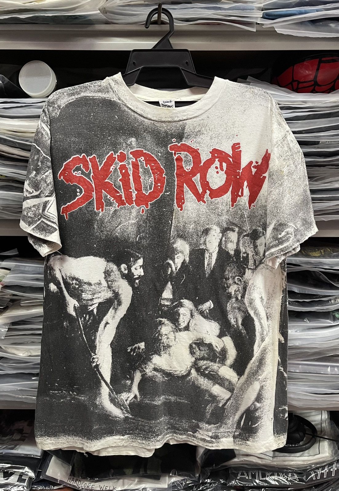 Vintage Vintage 90s Skid Row " Slave to the Grind" Very Rare🔥🔥🔥 Size US L / EU 52-54 / 3 - 1 Thumbnail