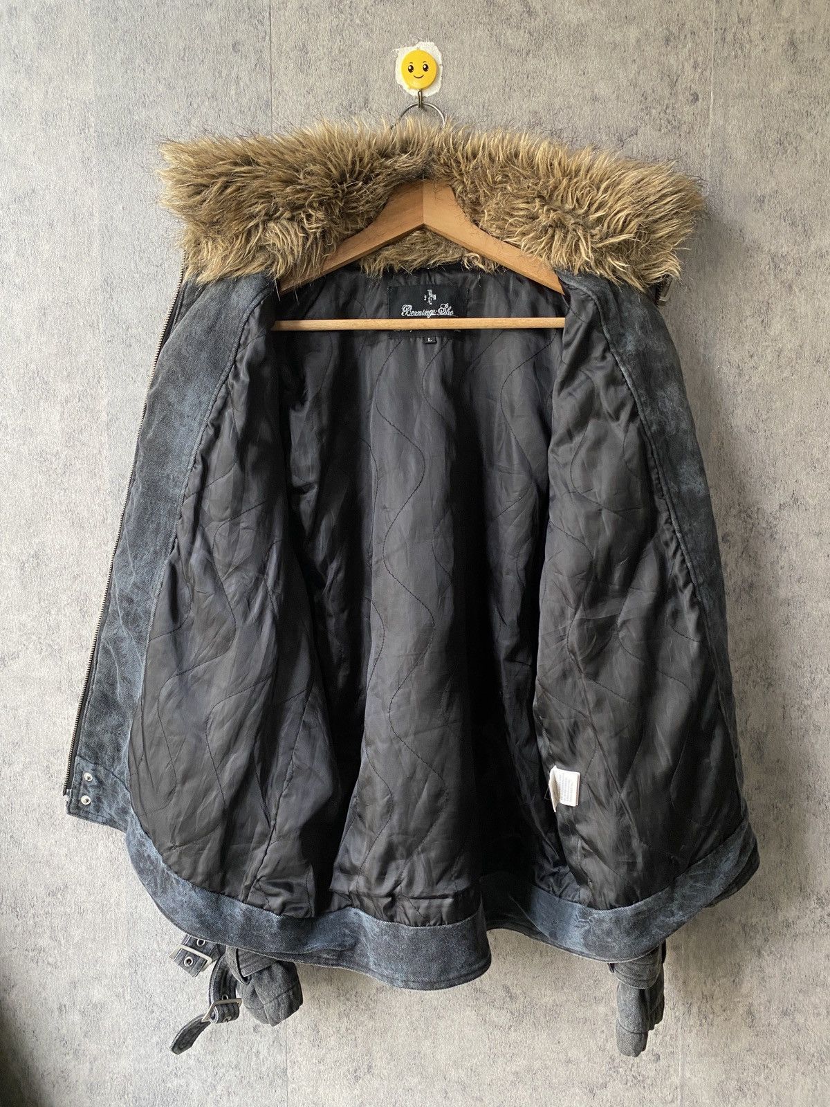If Six Was Nine Bernings Sho Punk Designer Bondage Fur Design Jacket Size US L / EU 52-54 / 3 - 16 Thumbnail