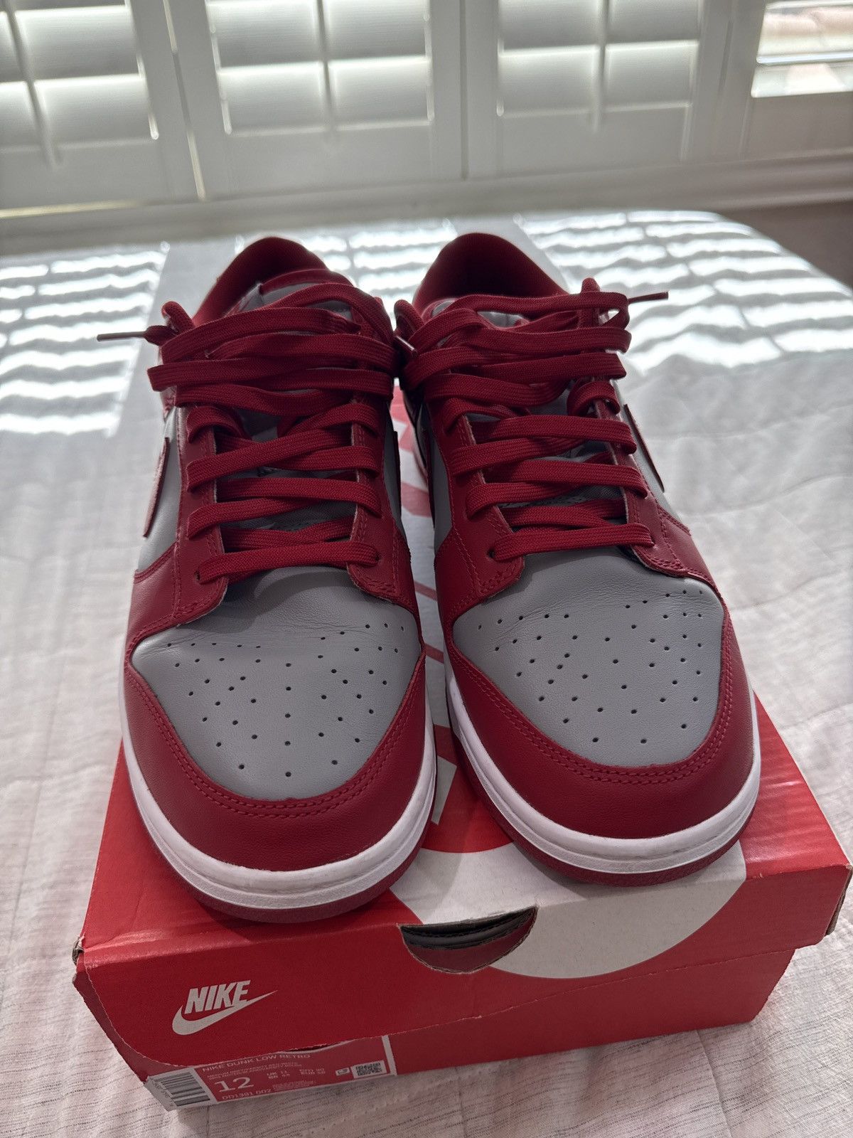 Nike Nike UNLV dunks size 12 Size US 12 / EU 45 - 4 Thumbnail