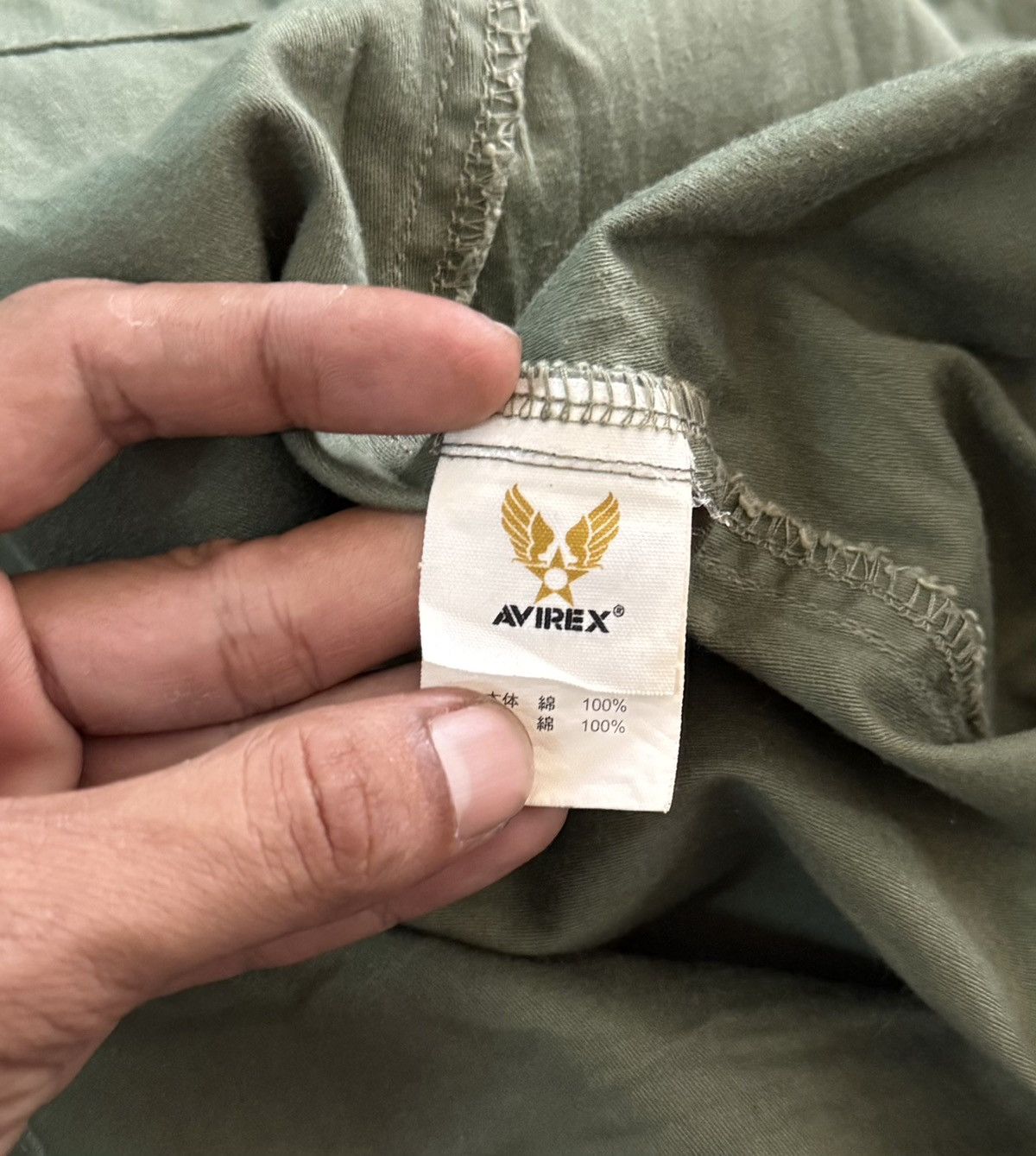 Avirex Avirex Long Jacket ARMY USA Vintage Size US XL / EU 56 / 4 - 9 Thumbnail